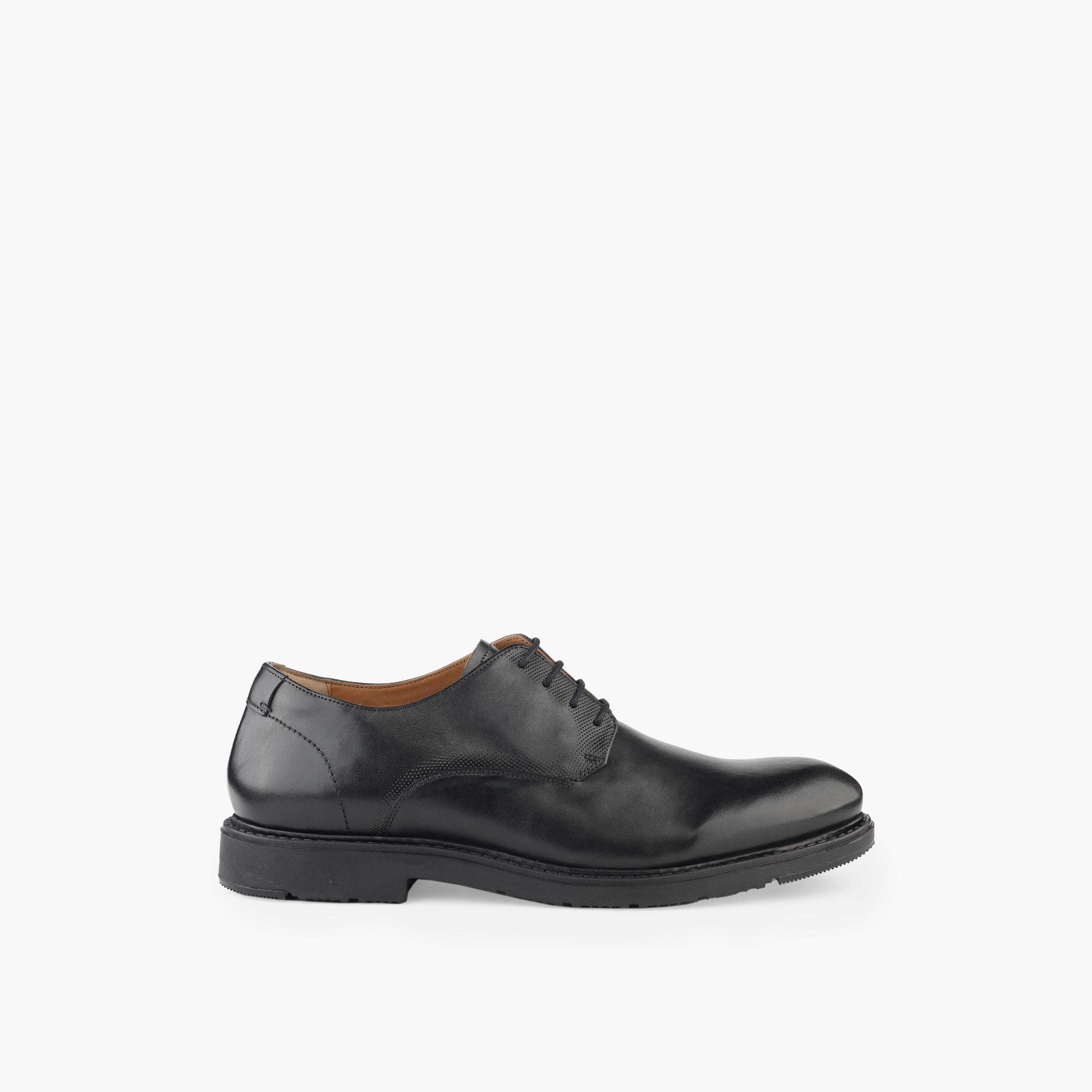 Duchini Men Genuine Leather Lace-Up Derby Shoes-men-shoes-formalshoes-image-3