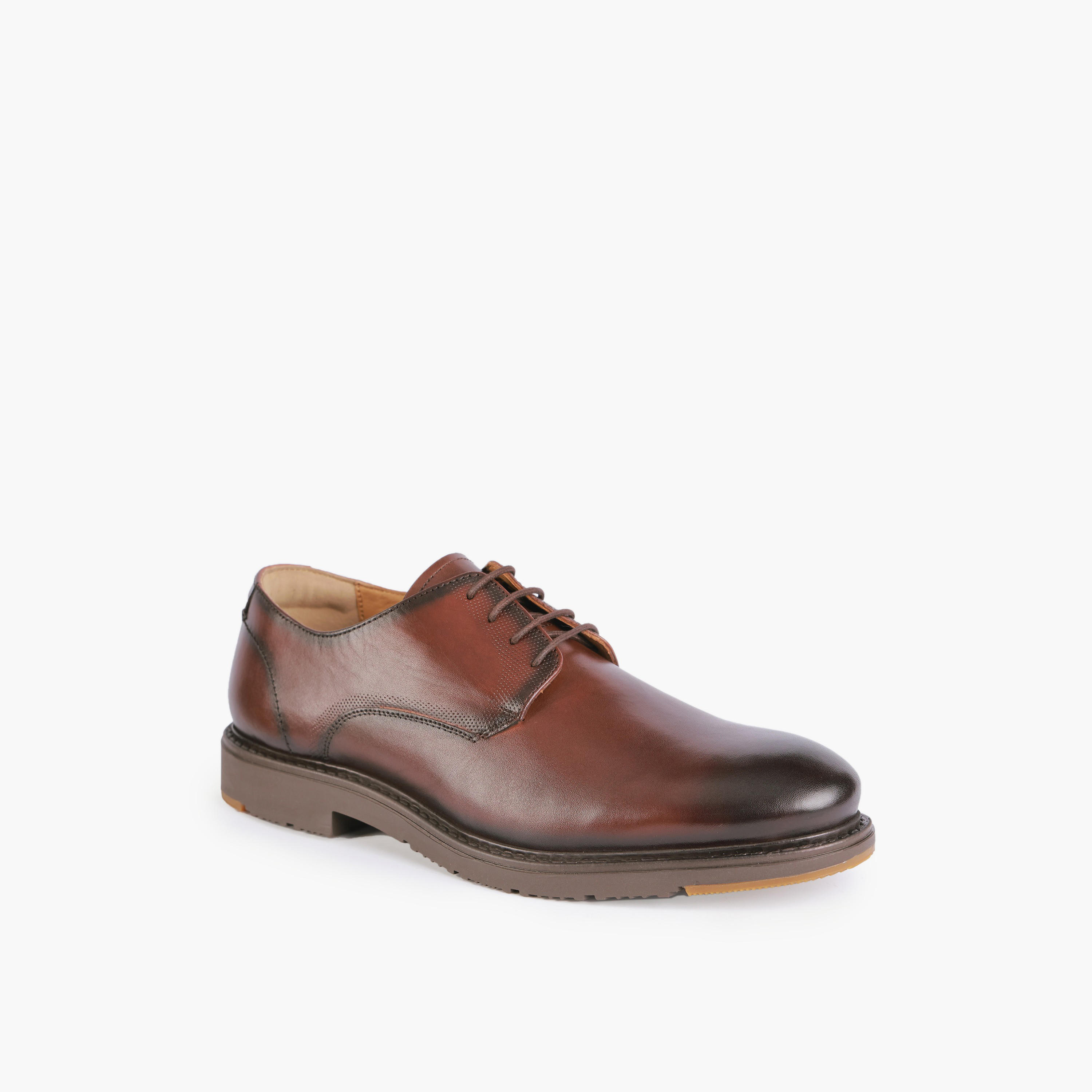 حذاء ديرقي رجالي بأربطة من الجلد الطبيعي-men-shoes-formalshoes-image-2