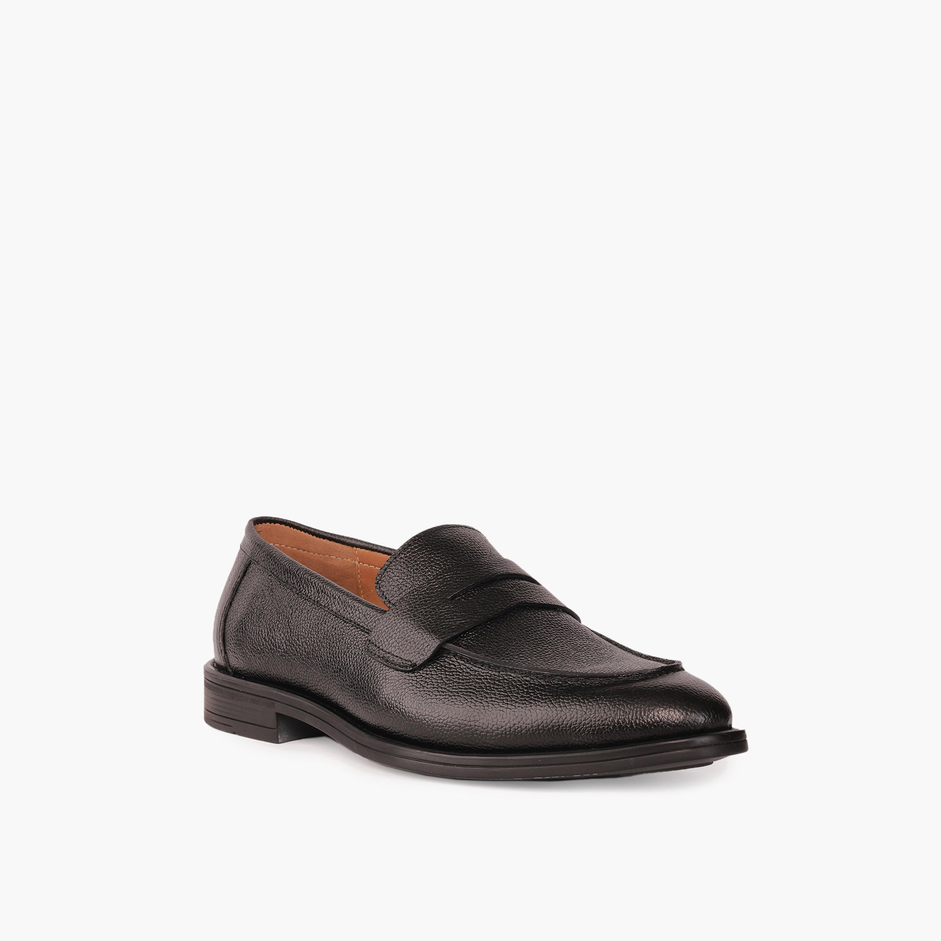 Duchini Men Genuine Leather Slip-On Loafers-men-shoes-loafersandmoccasins-image-2