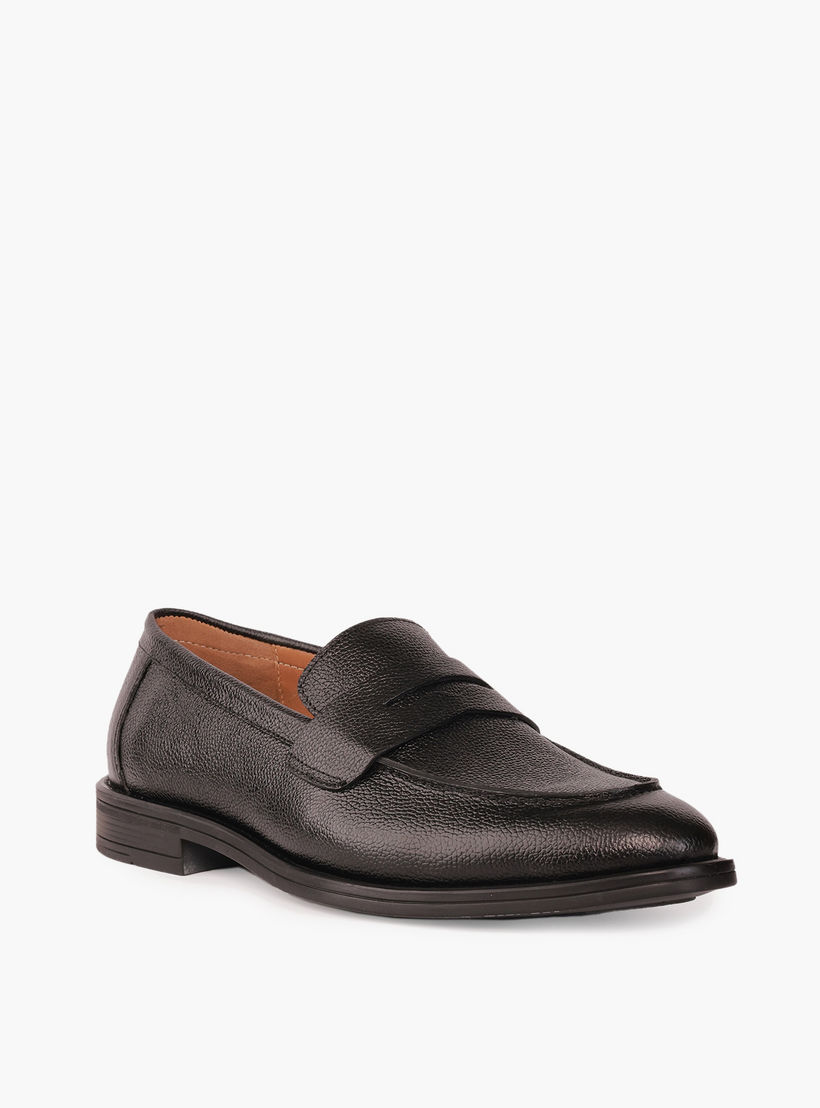 Duchini Men Genuine Leather Slip-On Loafers-men-shoes-loafersandmoccasins-image-2