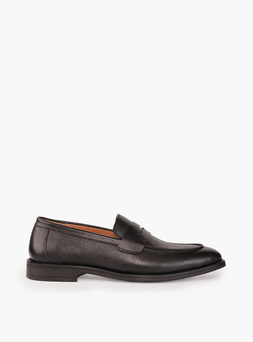 Duchini Men Genuine Leather Slip-On Loafers-men-shoes-loafersandmoccasins-image-3