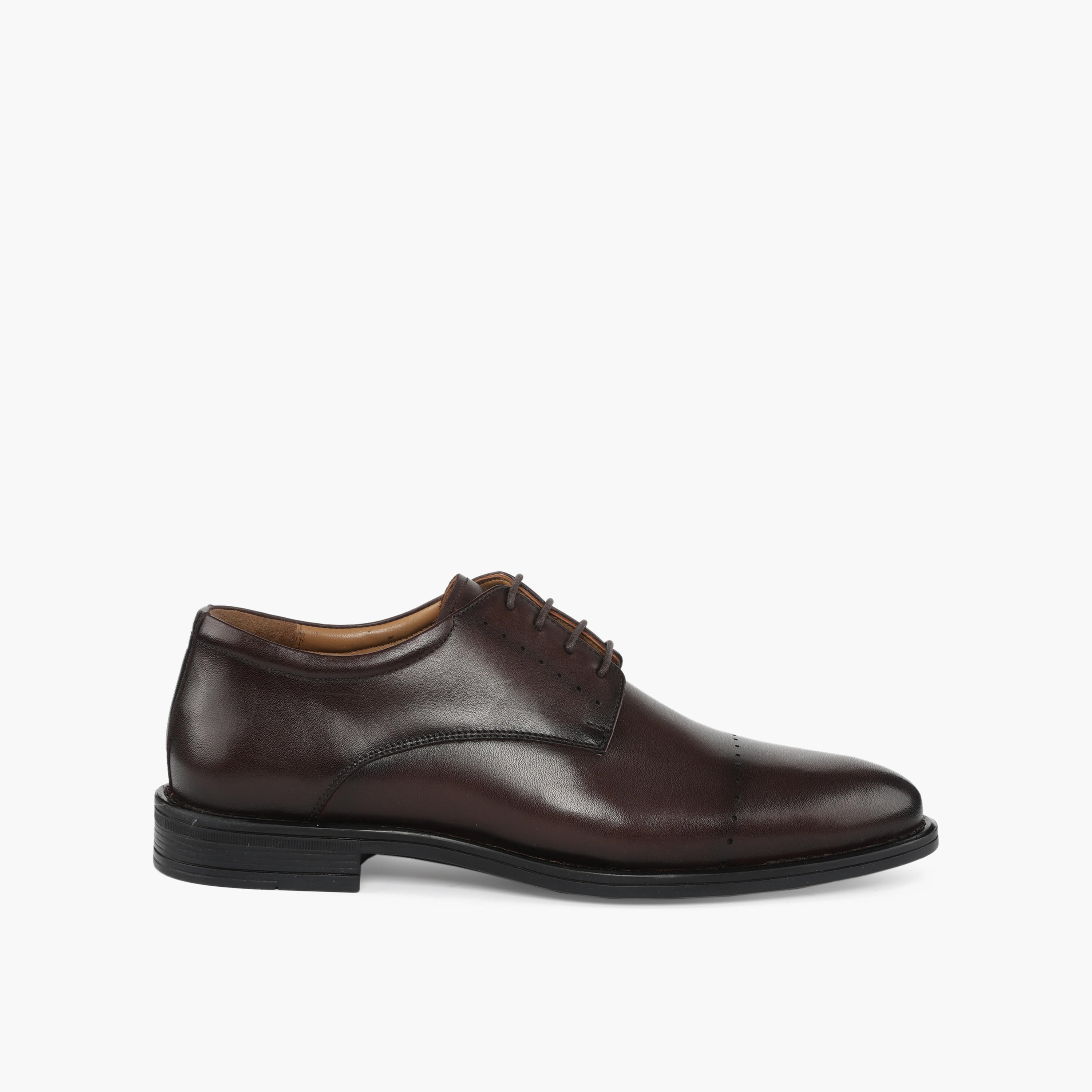 Duchini Men Leather Lace-Up Brogue Shoes-men-shoes-formalshoes-image-3