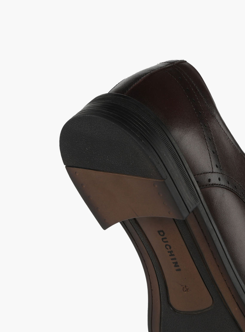 حذاء بروغ جلدي للرجال برباط إغلاق من دوتشيني-men-shoes-formalshoes-image-5