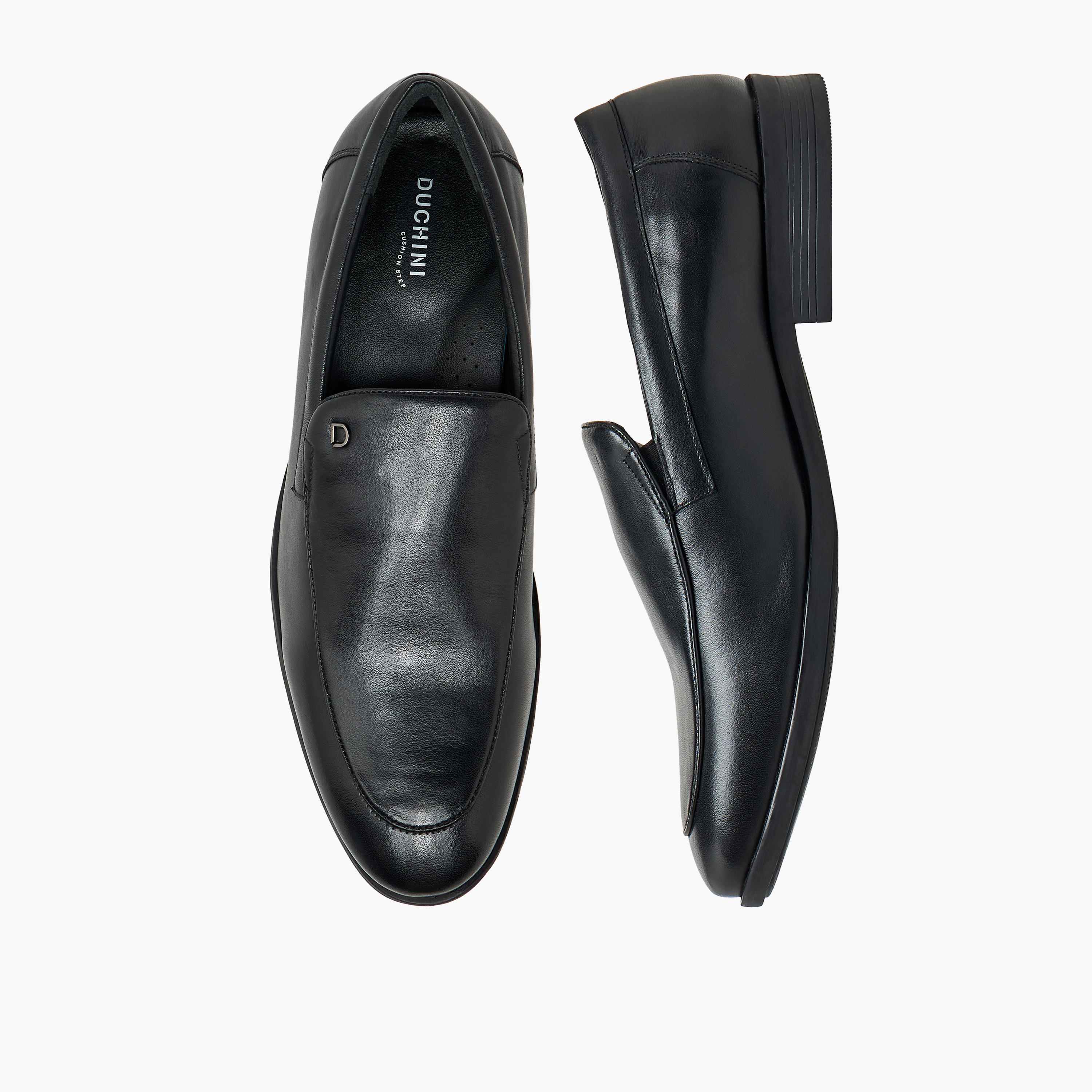 حذاء لوفر جلد سهل الإرتداء من دوتشيني-men-shoes-formalshoes-image-1