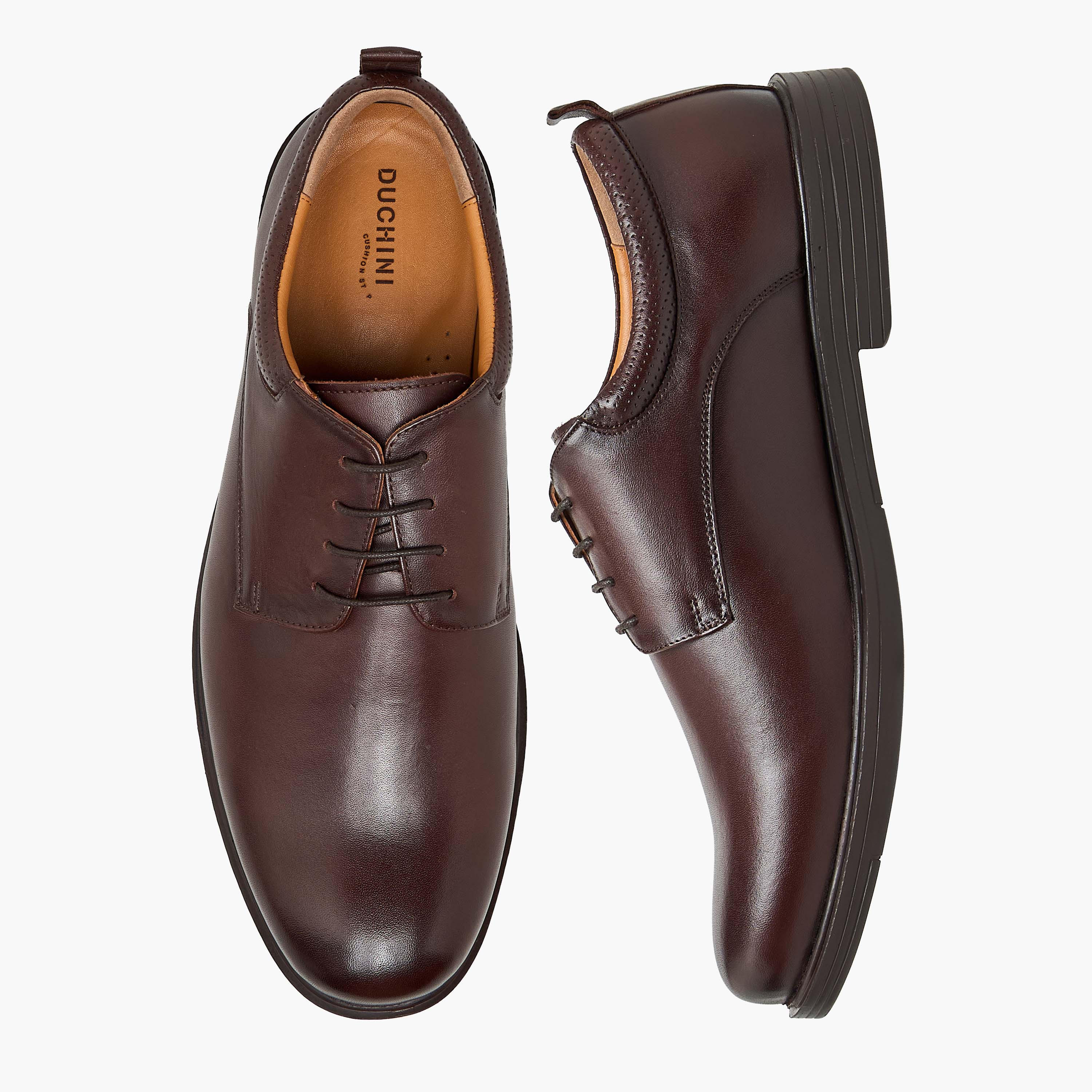 حذاء بروغ جلد للرجال برباط من دوشيني-men-shoes-formalshoes-image-1