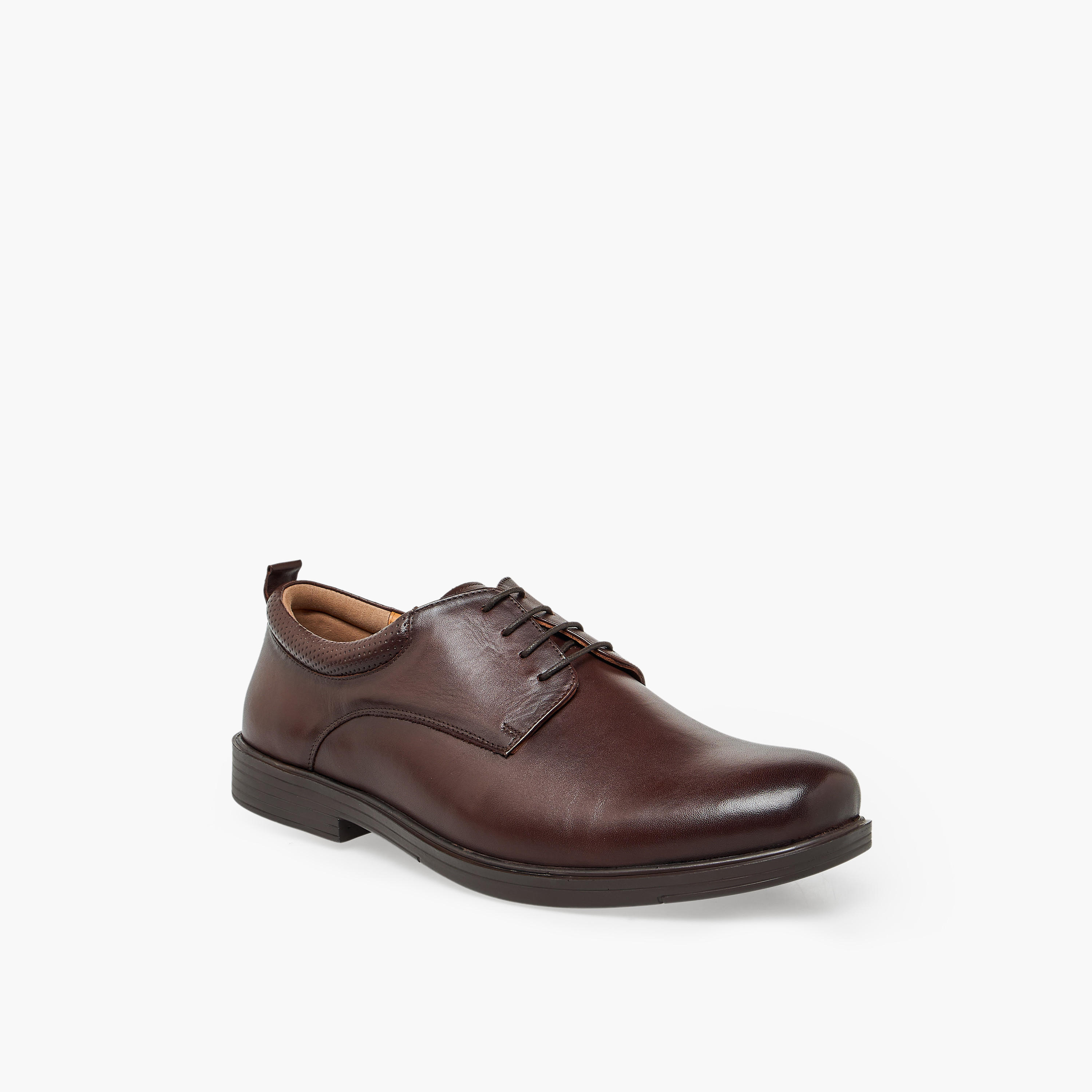 حذاء بروغ جلد للرجال برباط من دوشيني-men-shoes-formalshoes-image-2
