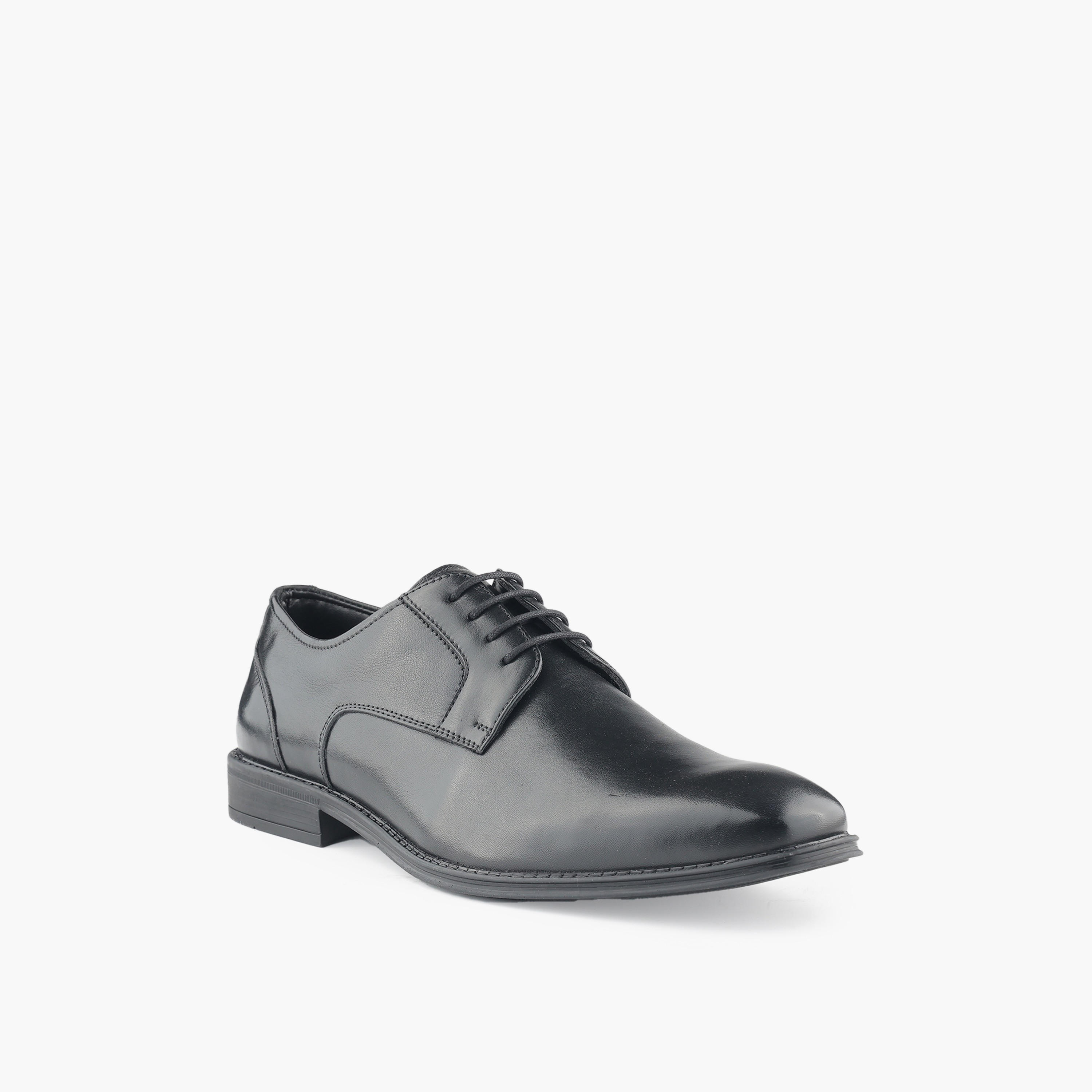 حذاء ديربي جلد برباط إغلاق للرجال من إل بي إل من شو إكسبريس-men-shoes-formalshoes-image-2