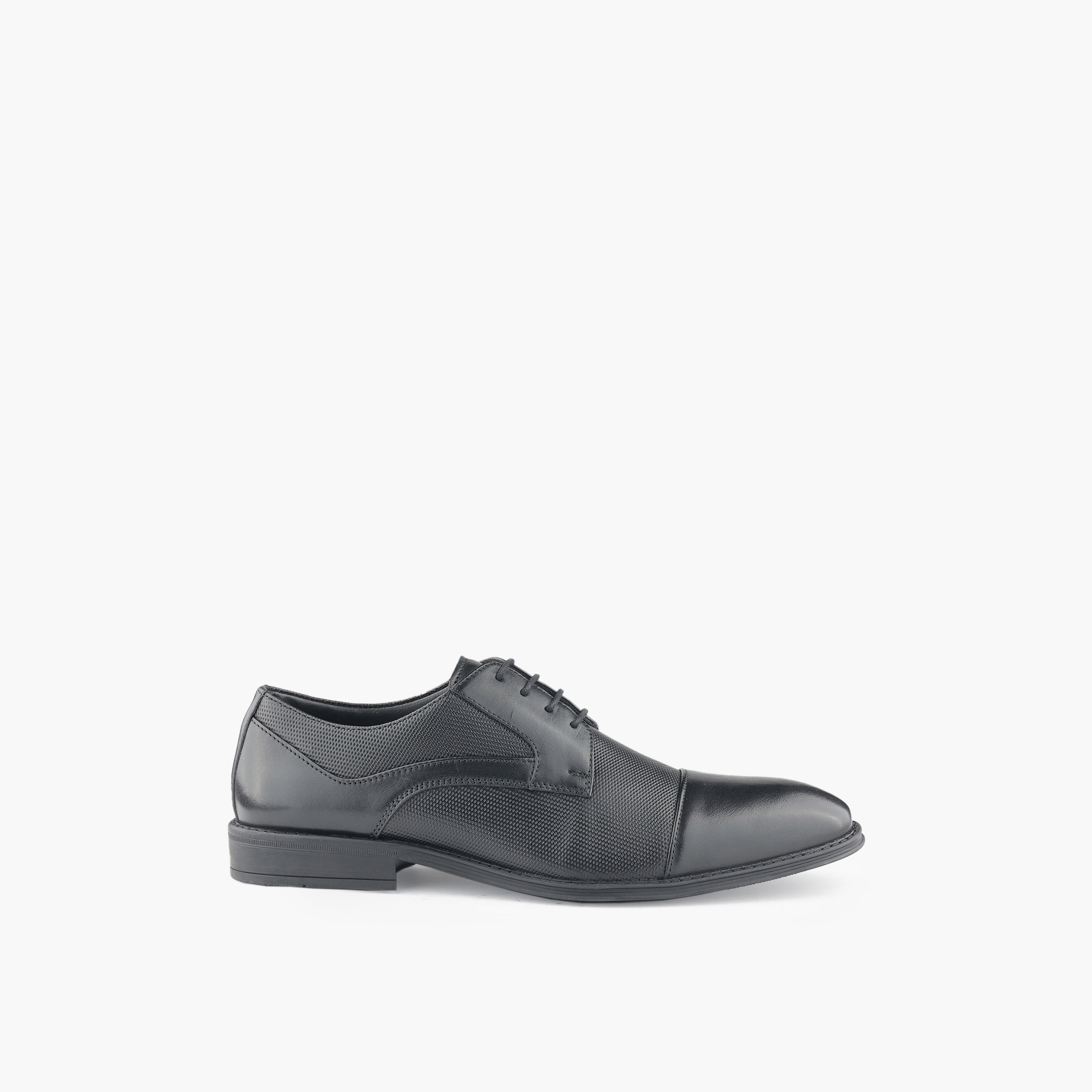 LBL by Shoexpress Men Lace-Up Leather Derby Shoes-men-shoes-formalshoes-image-3