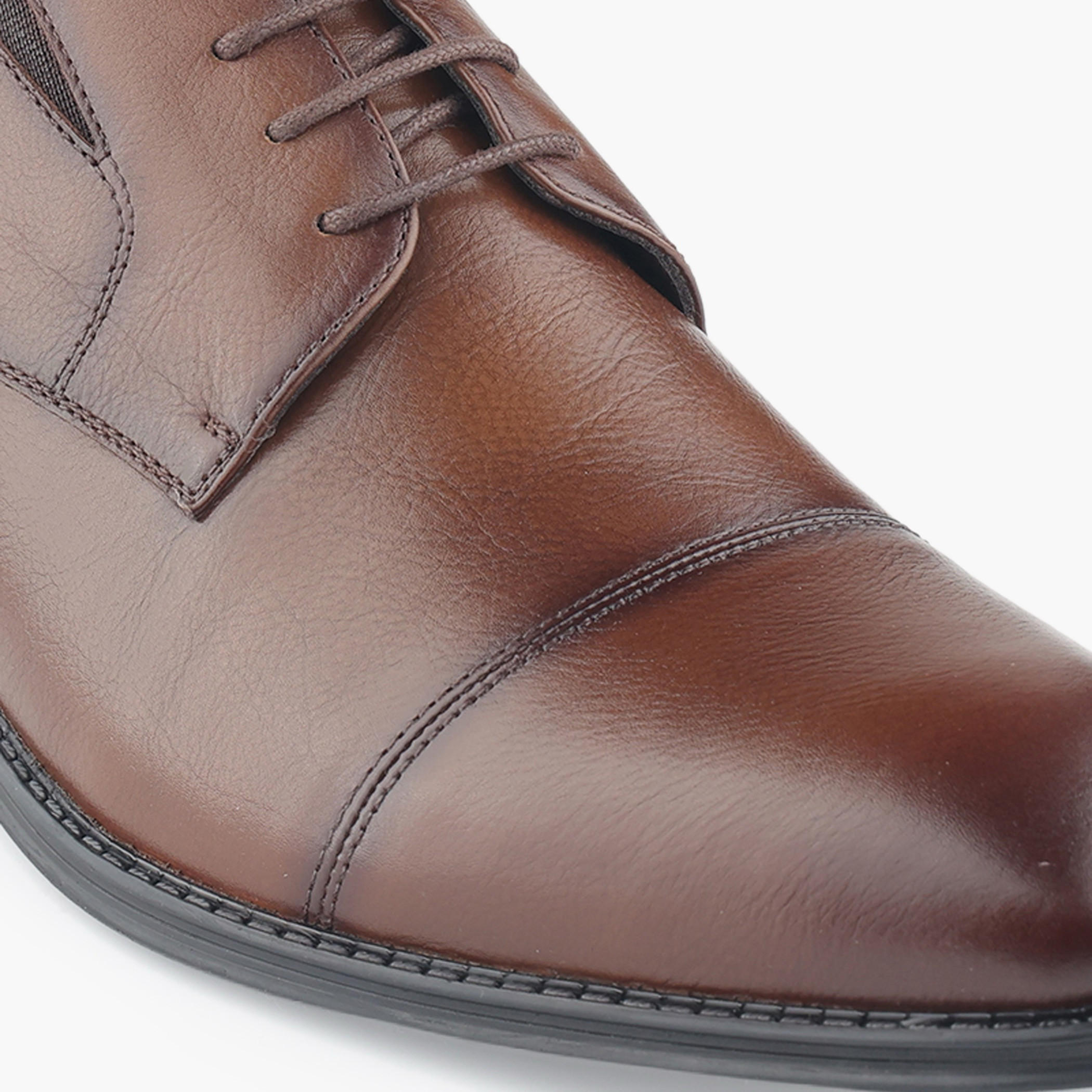 حذاء ديربي جلد برباط إغلاق للرجال من إل بي إل من شو إكسبريس-men-shoes-formalshoes-image-4