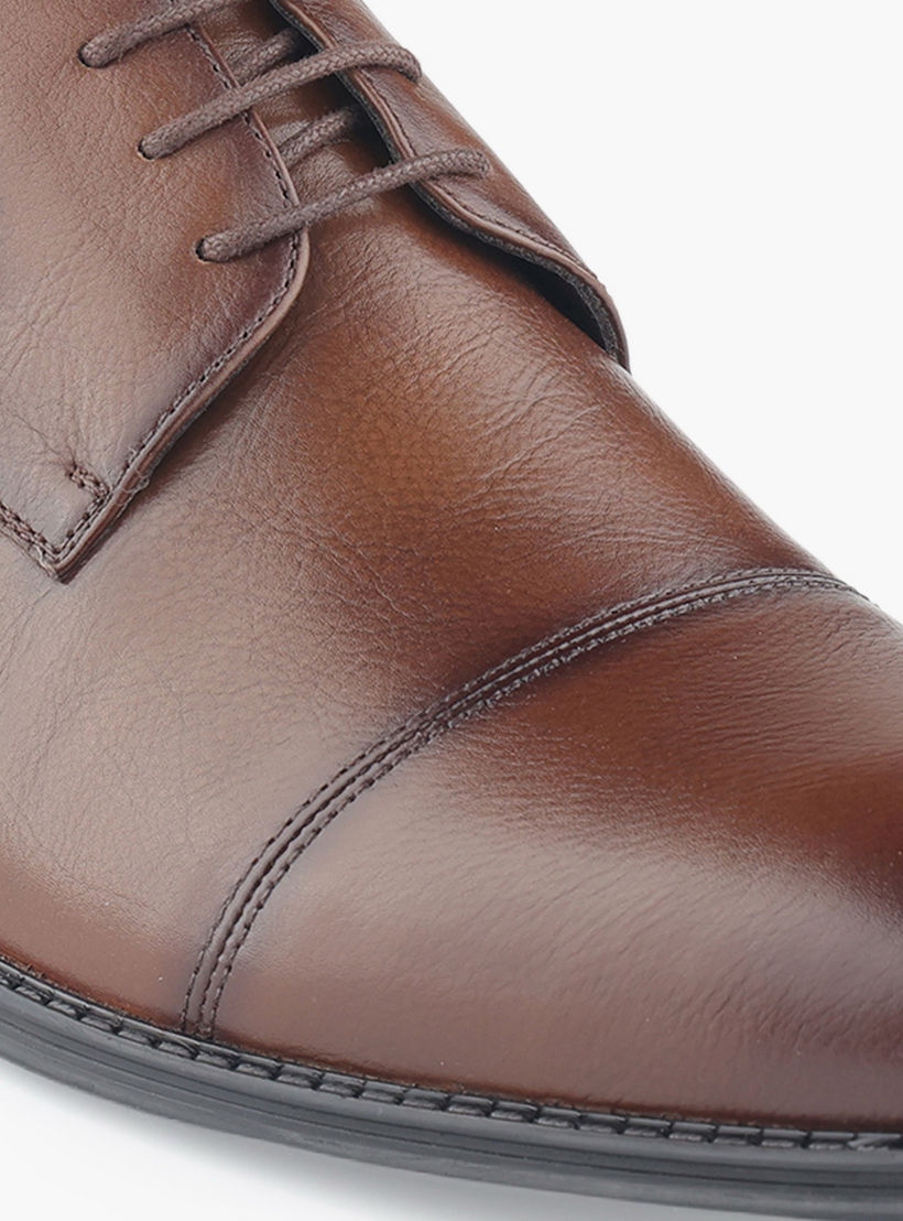 حذاء ديربي جلد برباط إغلاق للرجال من إل بي إل من شو إكسبريس-men-shoes-formalshoes-image-4