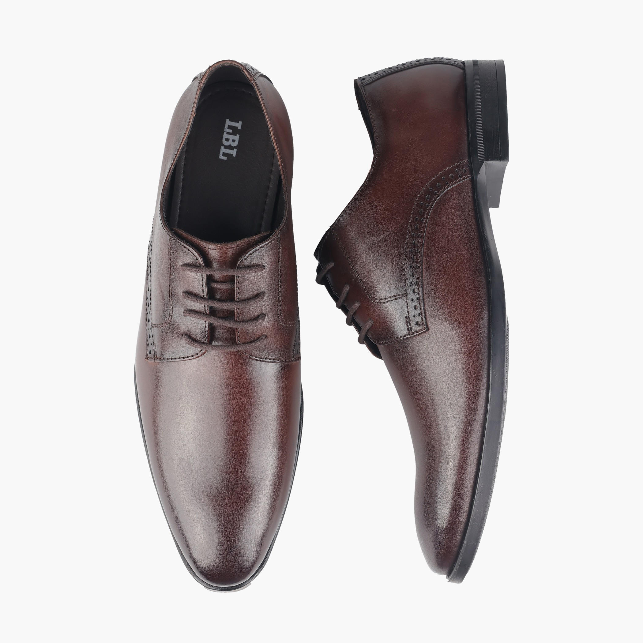 حذاء ديربي برباط إغلاق للرجال من أل بي أل من شو إكسبريس-men-shoes-formalshoes-image-1