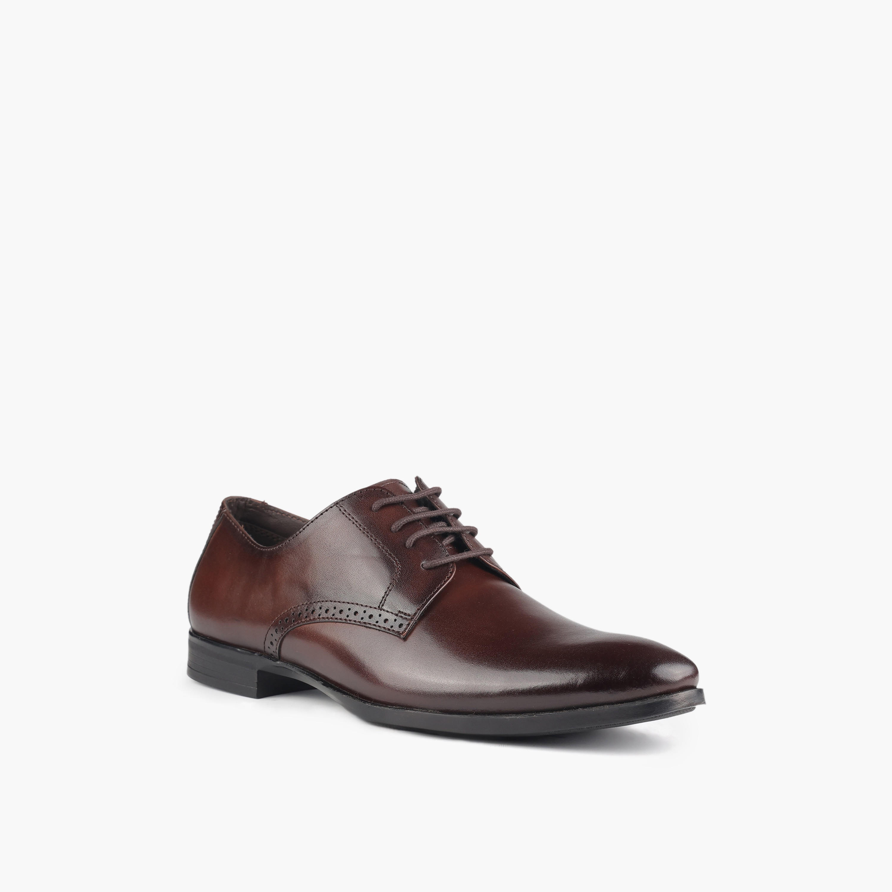 حذاء ديربي برباط إغلاق للرجال من أل بي أل من شو إكسبريس-men-shoes-formalshoes-image-2