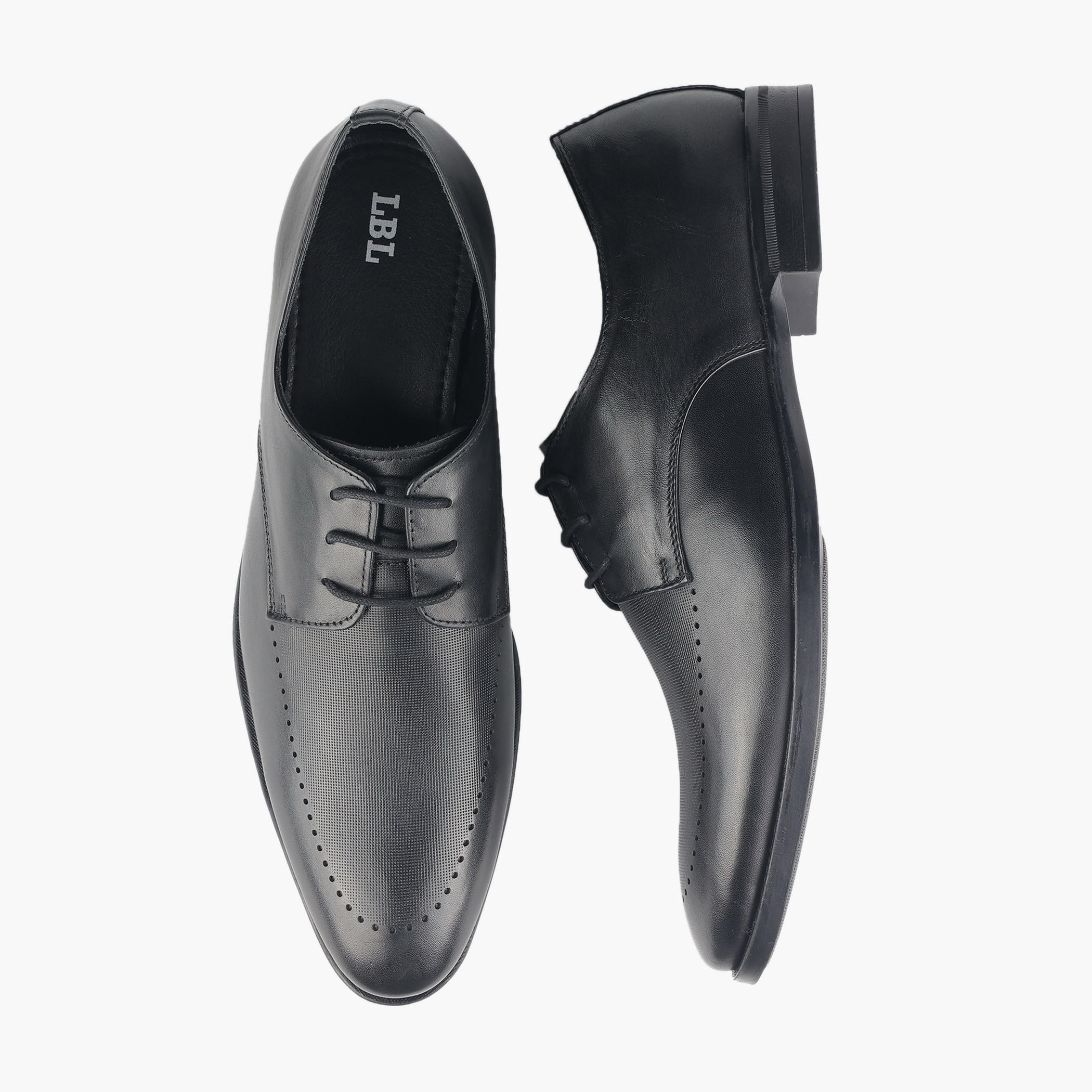 حذاء ديربي برباط إغلاق للرجال من أل بي أل من شو إكسبريس-men-shoes-formalshoes-image-1