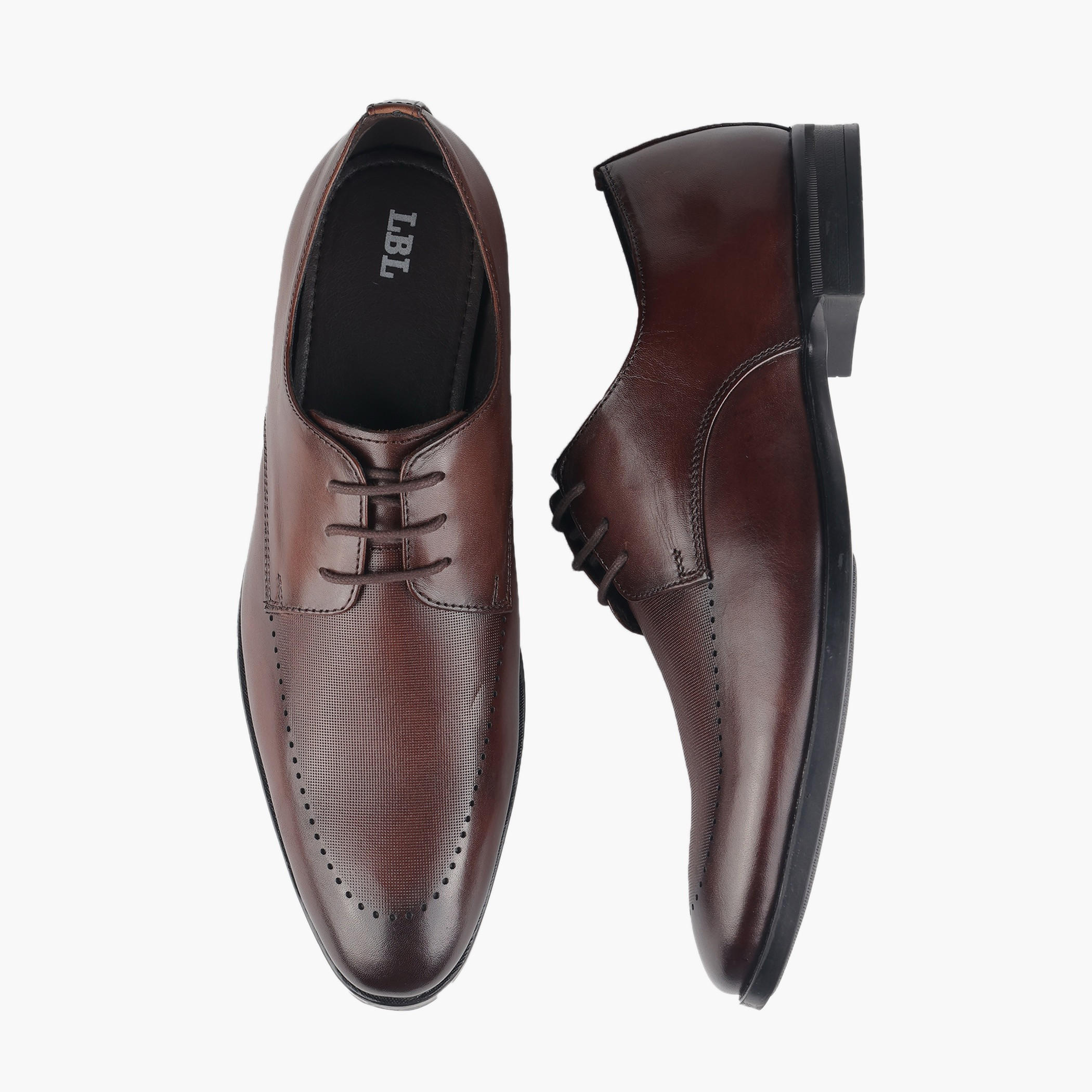 حذاء ديربي برباط إغلاق للرجال من أل بي أل من شو إكسبريس-men-shoes-formalshoes-image-1
