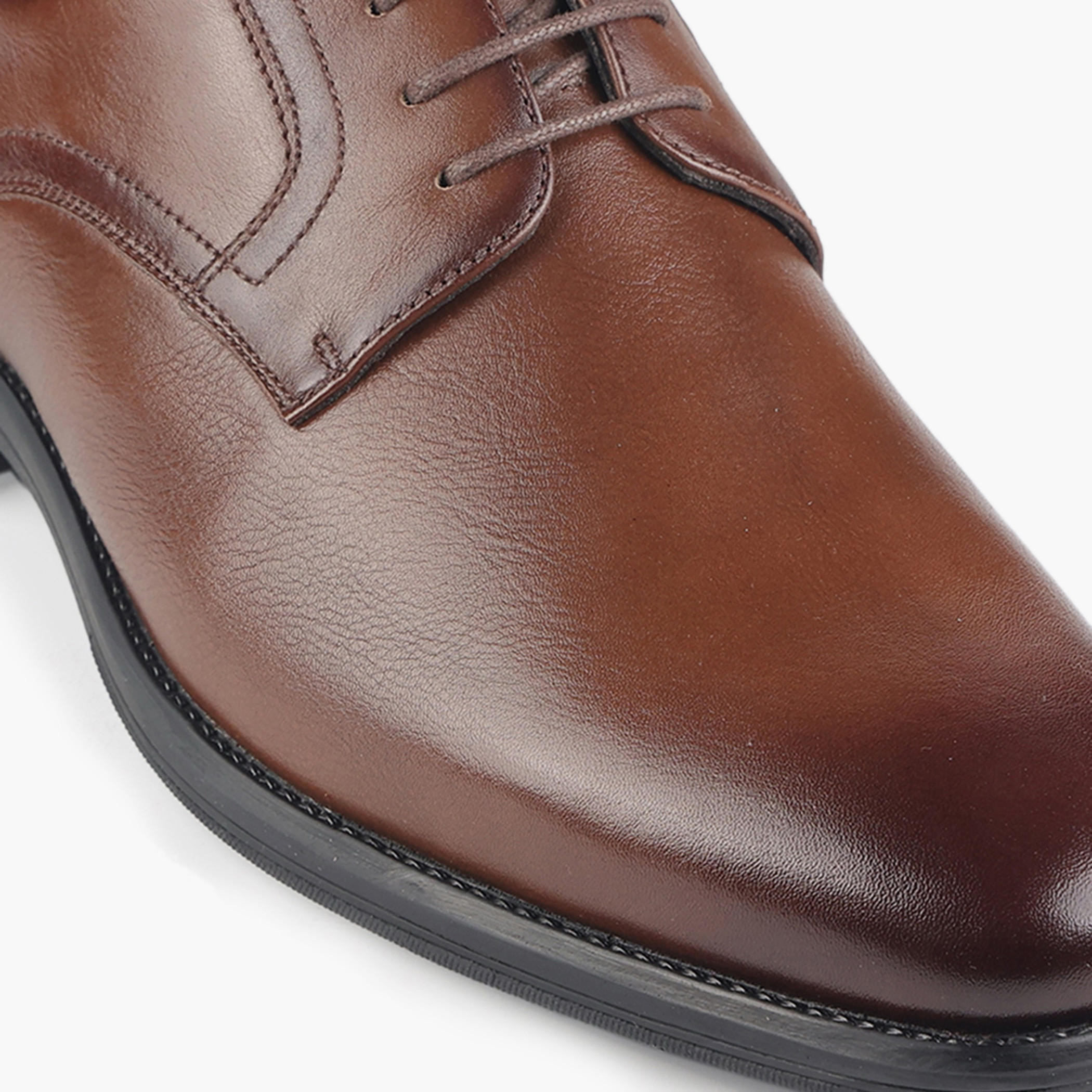 حذاء ديربي جلد برباط إغلاق للرجال من إل بي إل من شوإكسبريس-men-shoes-formalshoes-image-4