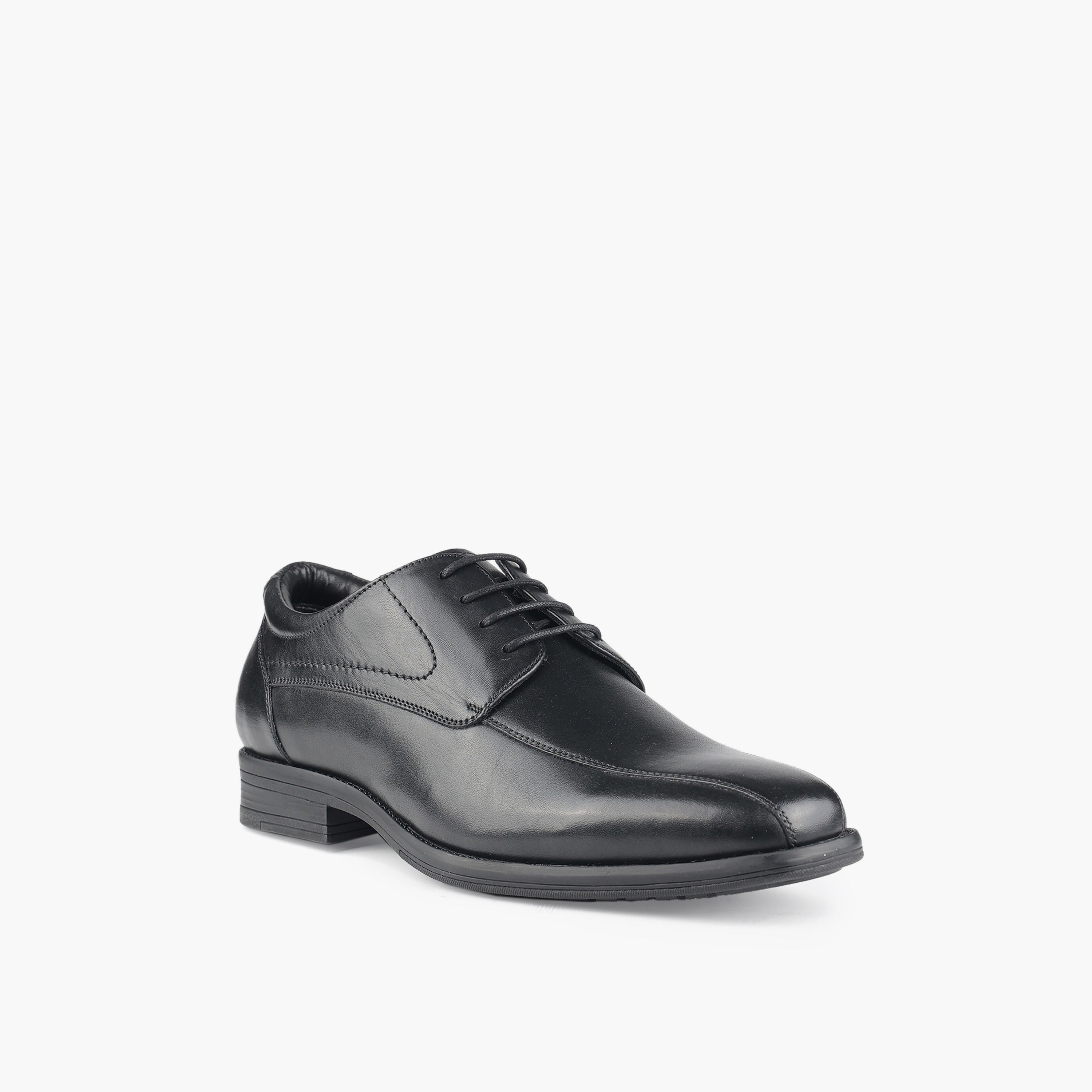 حذاء ديربي جلد برباط إغلاق للرجال من إل بي إل من شوإكسبريس-men-shoes-formalshoes-image-2