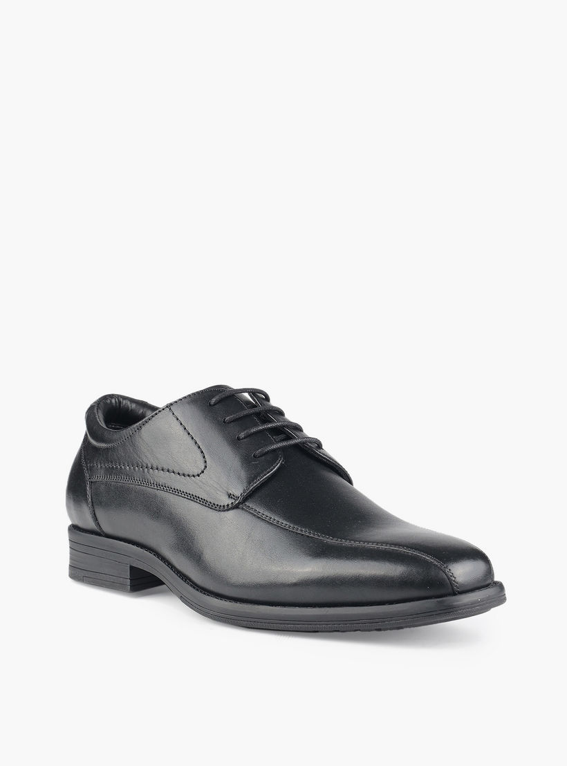 حذاء ديربي جلد برباط إغلاق للرجال من إل بي إل من شوإكسبريس-men-shoes-formalshoes-image-2