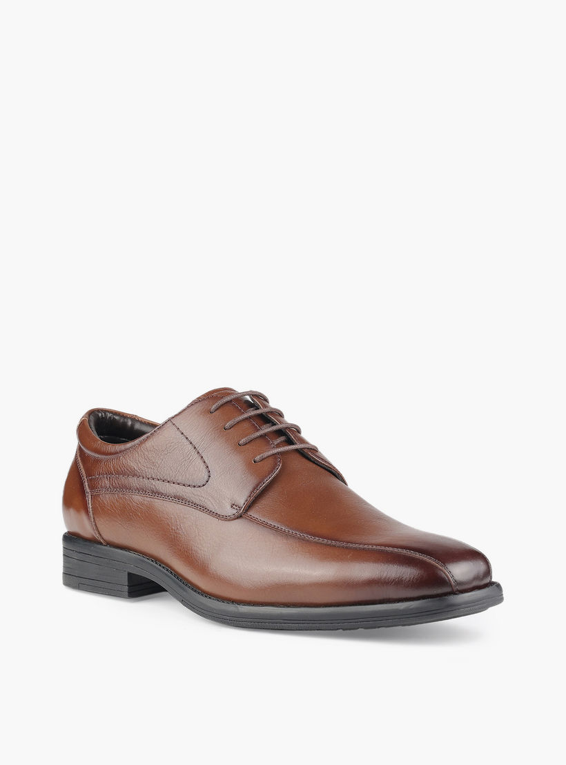 حذاء ديربي جلد برباط إغلاق للرجال من إل بي إل من شوإكسبريس-men-shoes-formalshoes-image-2