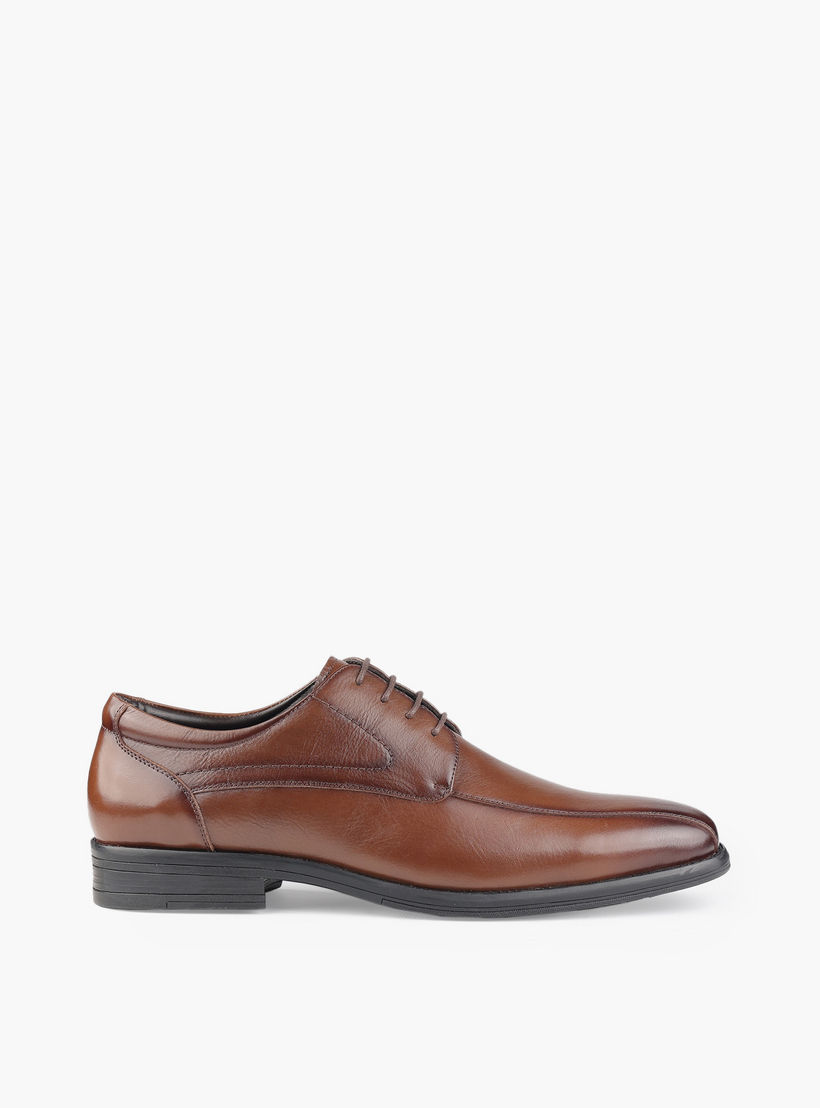 حذاء ديربي جلد برباط إغلاق للرجال من إل بي إل من شوإكسبريس-men-shoes-formalshoes-image-3