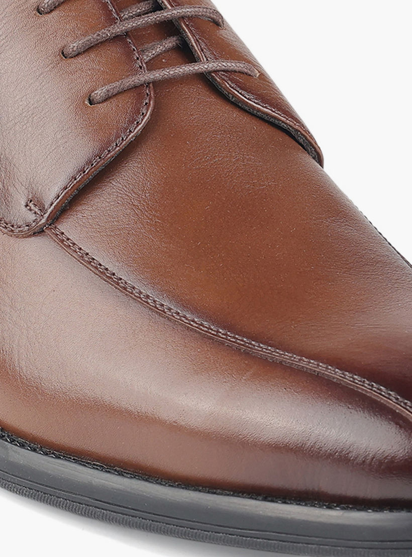 حذاء ديربي جلد برباط إغلاق للرجال من إل بي إل من شوإكسبريس-men-shoes-formalshoes-image-4
