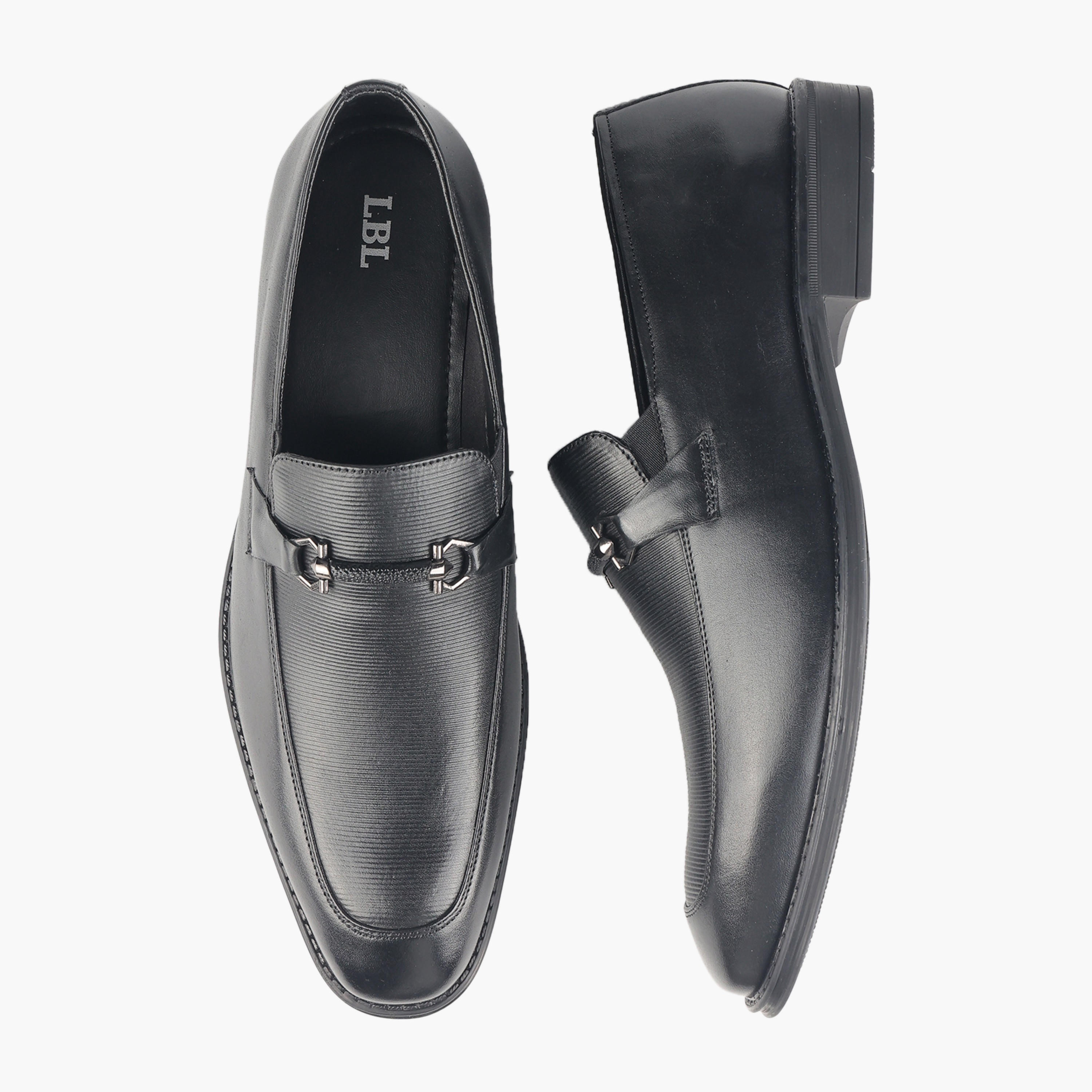 LBL by Shoexpress Men Slip-On Leather Loafers-men-shoes-loafersandmoccasins-image-1