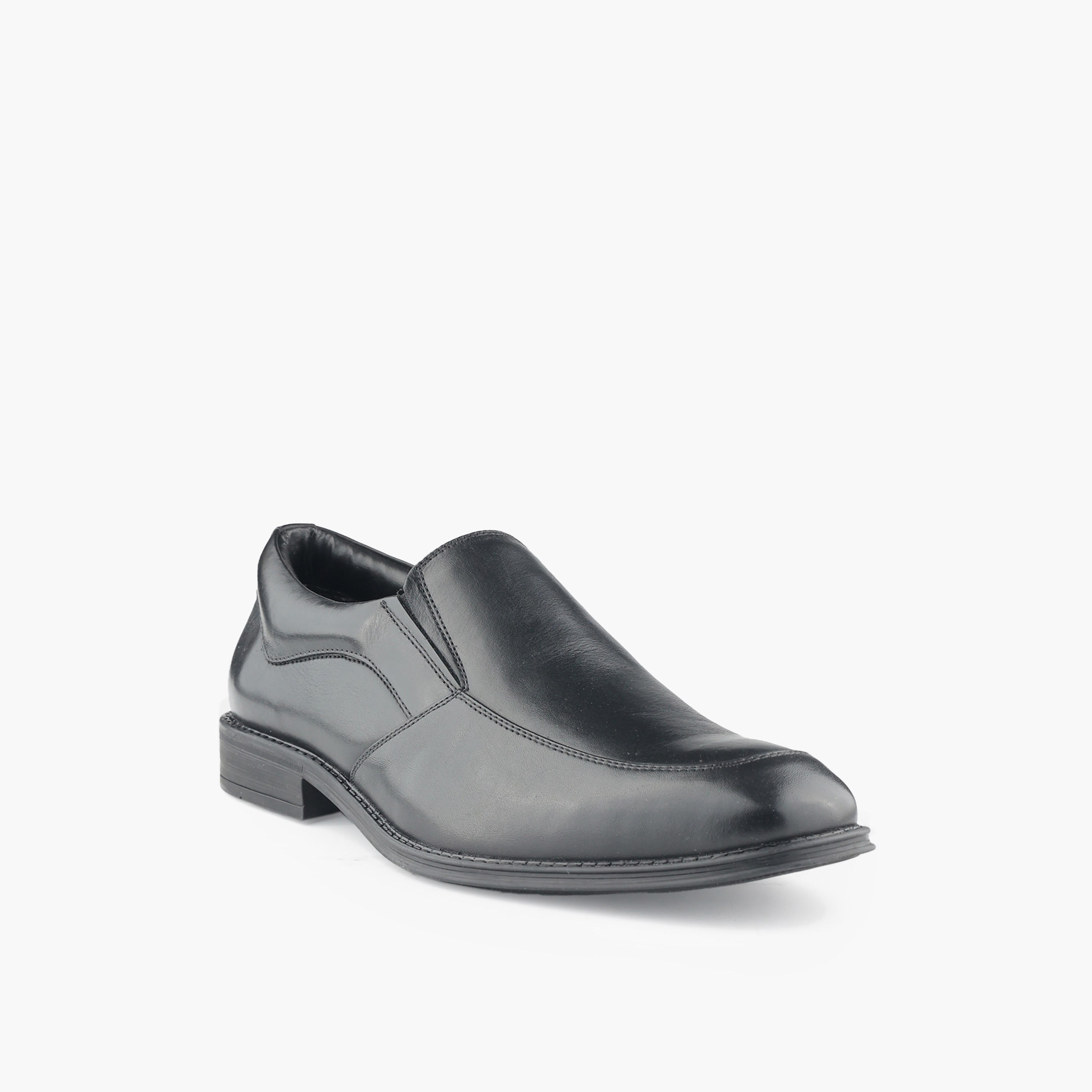 LBL by Shoexpress Men Slip-On Leather Loafers-men-shoes-formalshoes-image-2