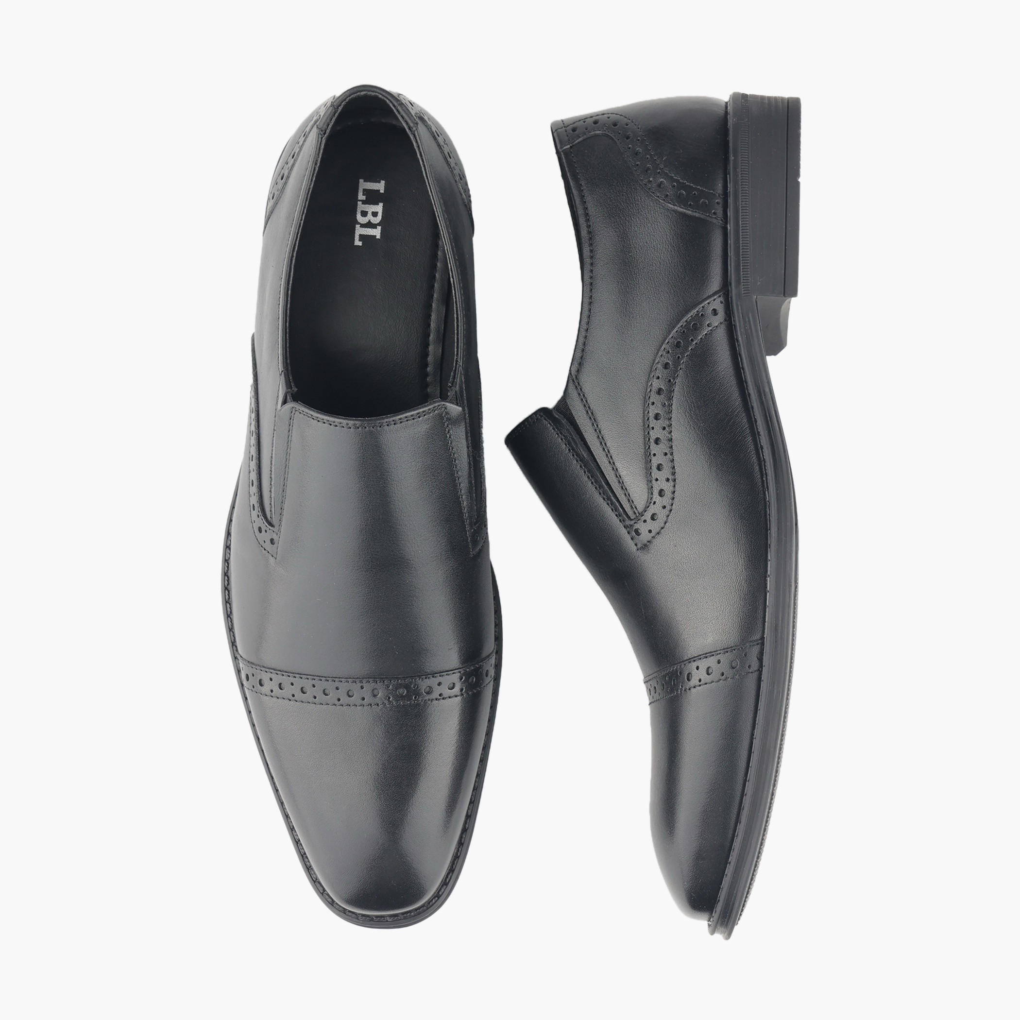 LBL by Shoexpress Men Slip-On Leather Loafers-men-shoes-loafersandmoccasins-image-1
