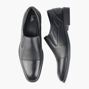 حذاء لوفر جلد سهل الارتداء للرجال إل بي إل من شو إكسبريس-men-shoes-image-1