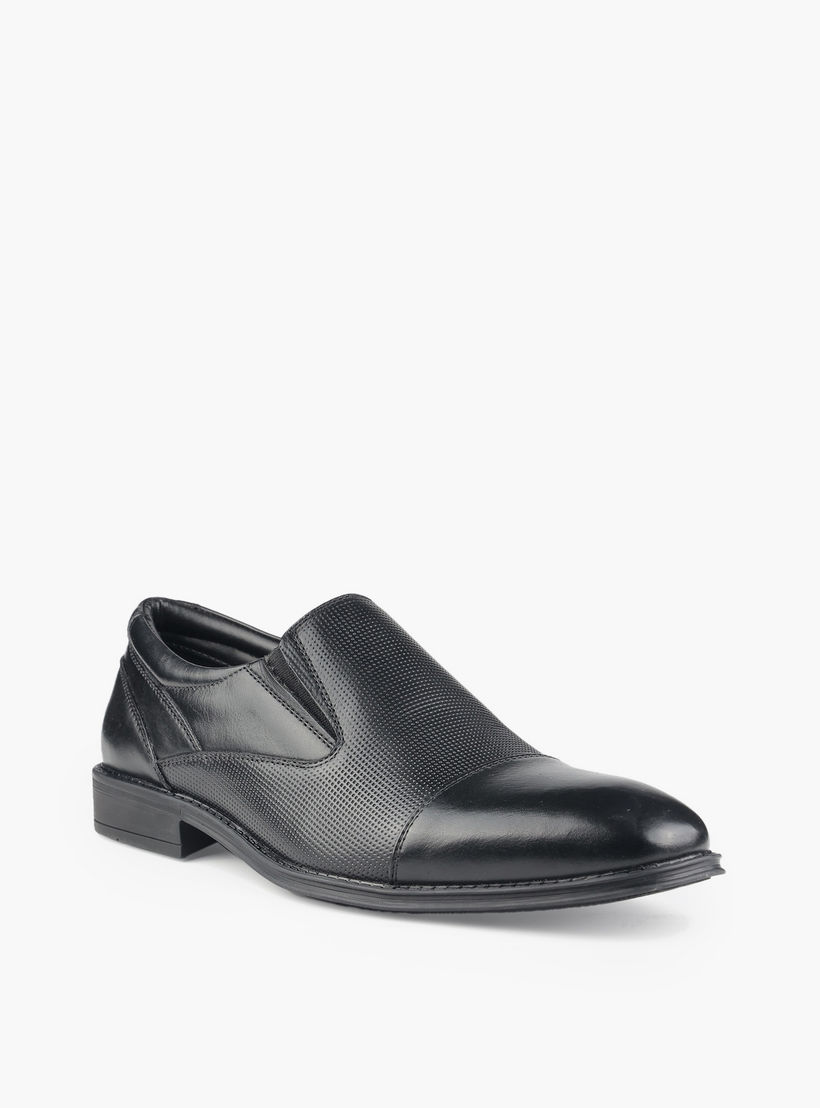 حذاء لوفر جلد سهل الارتداء للرجال إل بي إل من شو إكسبريس-men-shoes-loafersandmoccasins-image-2