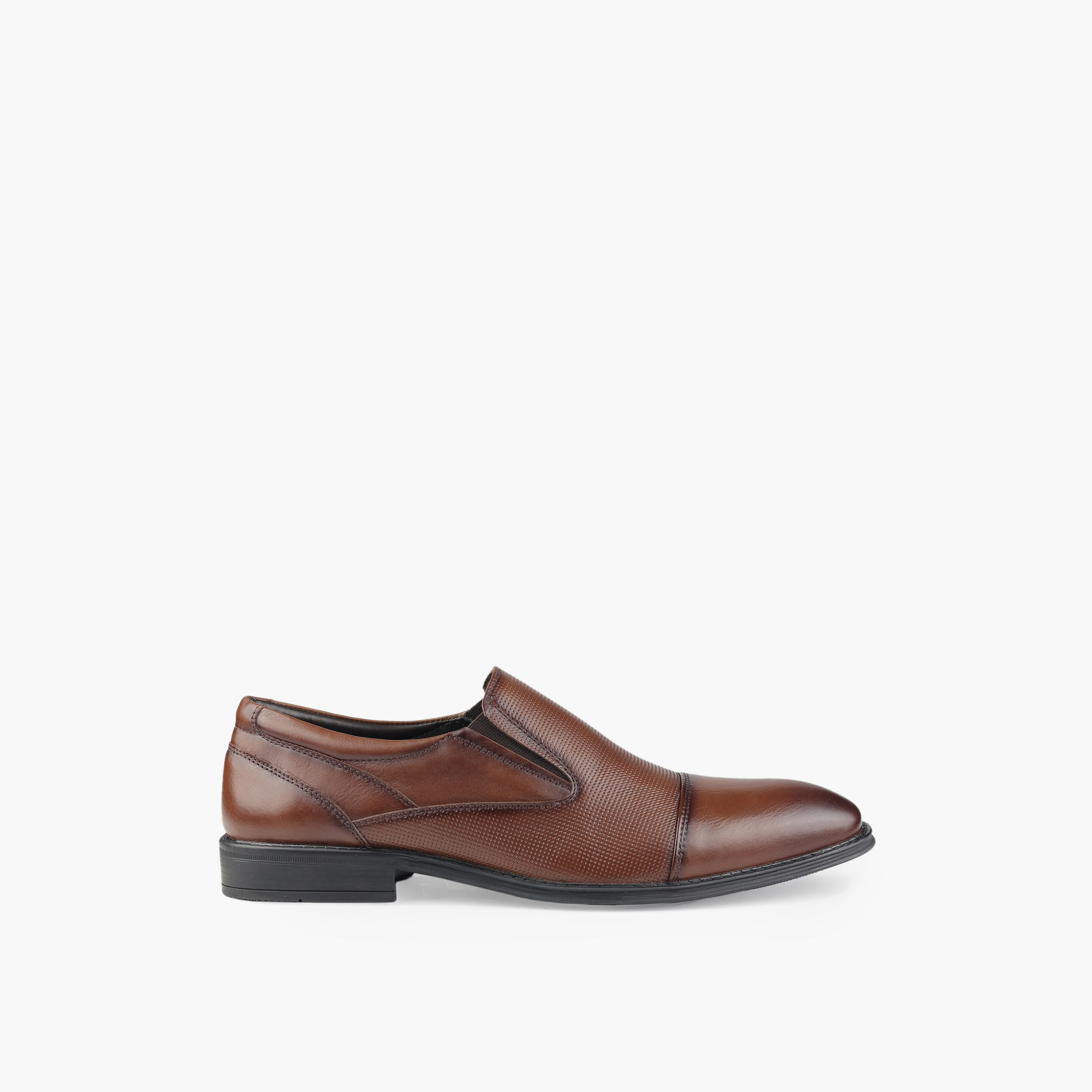 حذاء لوفر جلد سهل الارتداء للرجال إل بي إل من شو إكسبريس-men-shoes-loafersandmoccasins-image-3