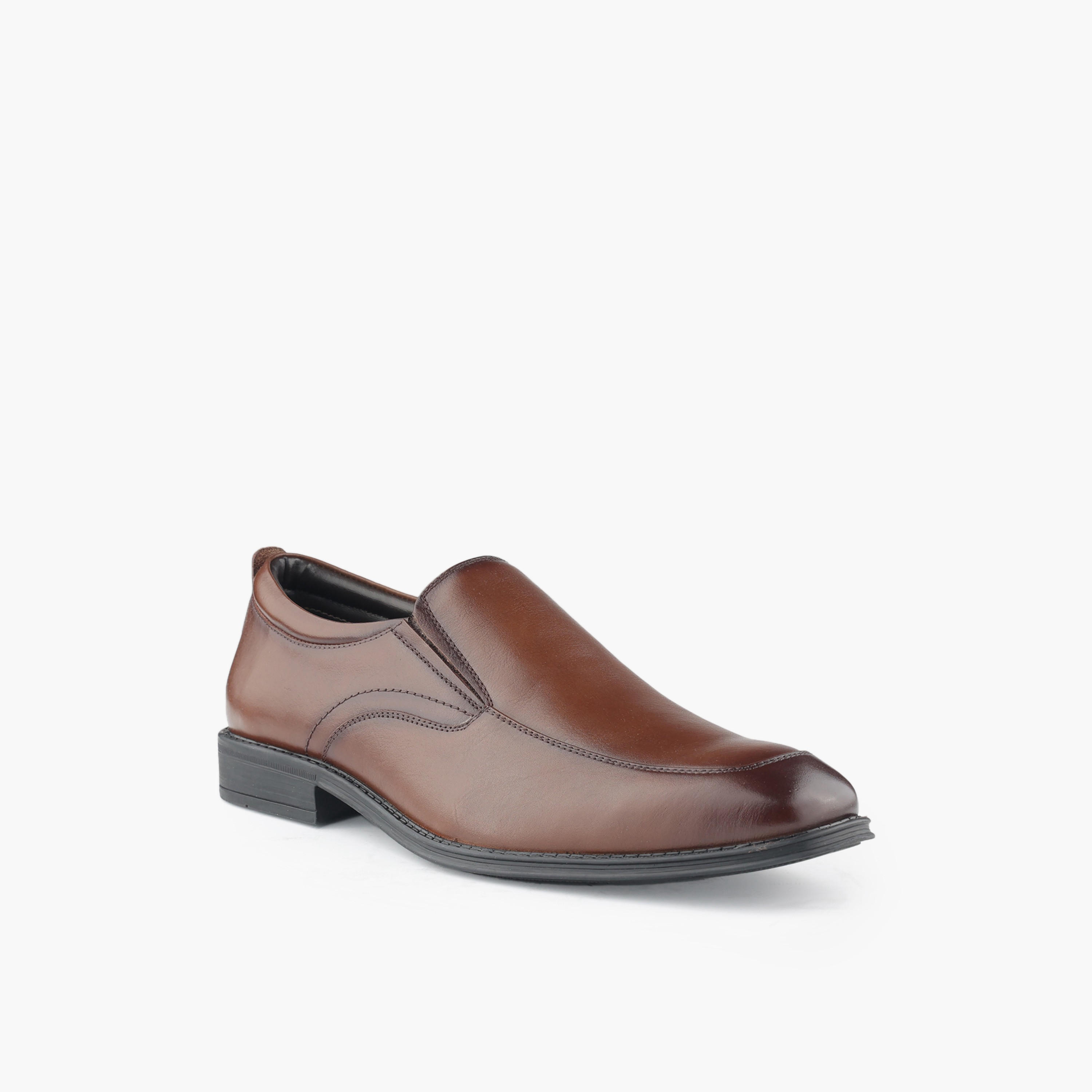 LBL by Shoexpress Men Slip-On Leather Loafers-men-shoes-loafersandmoccasins-image-2