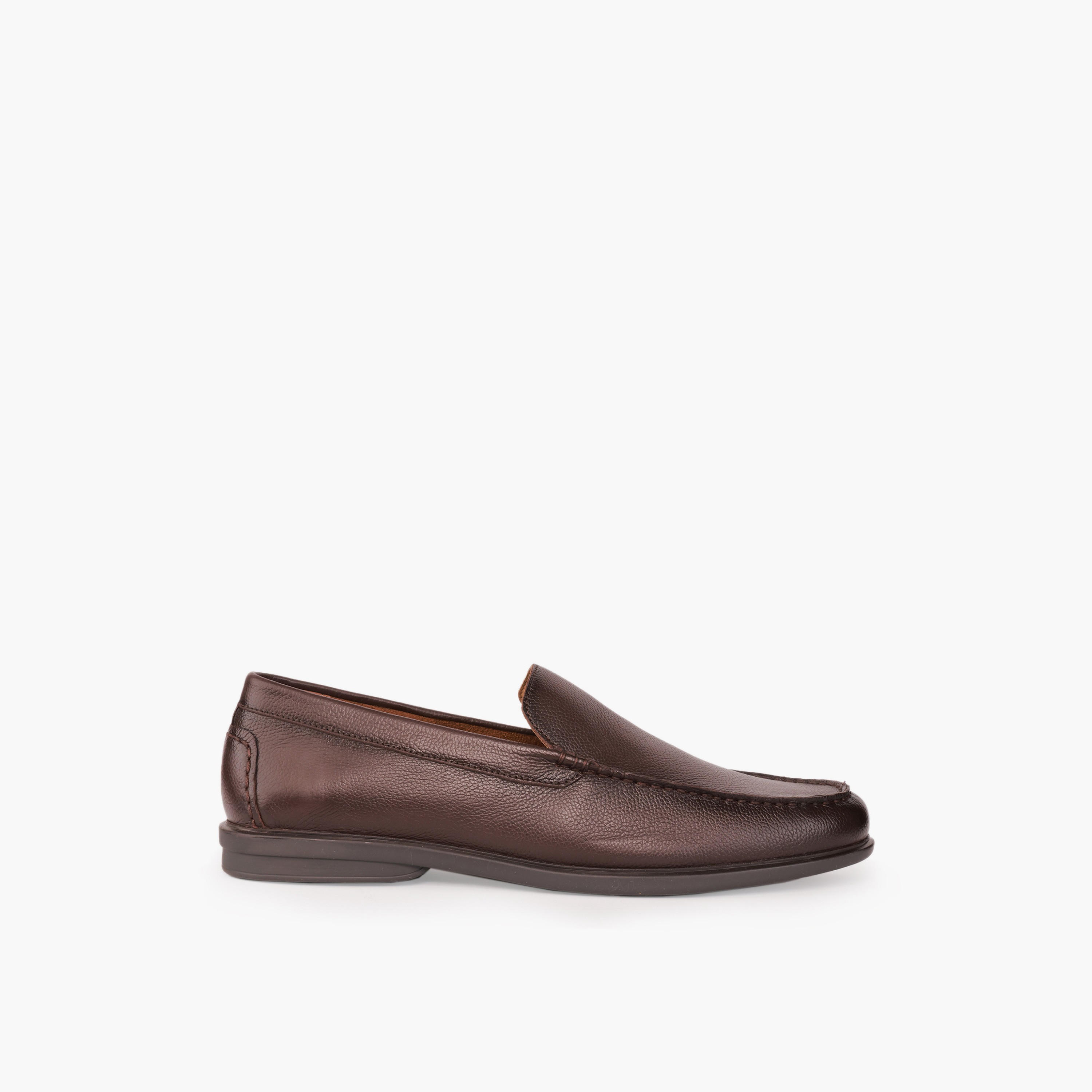 حذاء لوفر جلد سهل الارتداء للرجال إل بي إل من شو إكسبريس-men-shoes-formalshoes-image-3