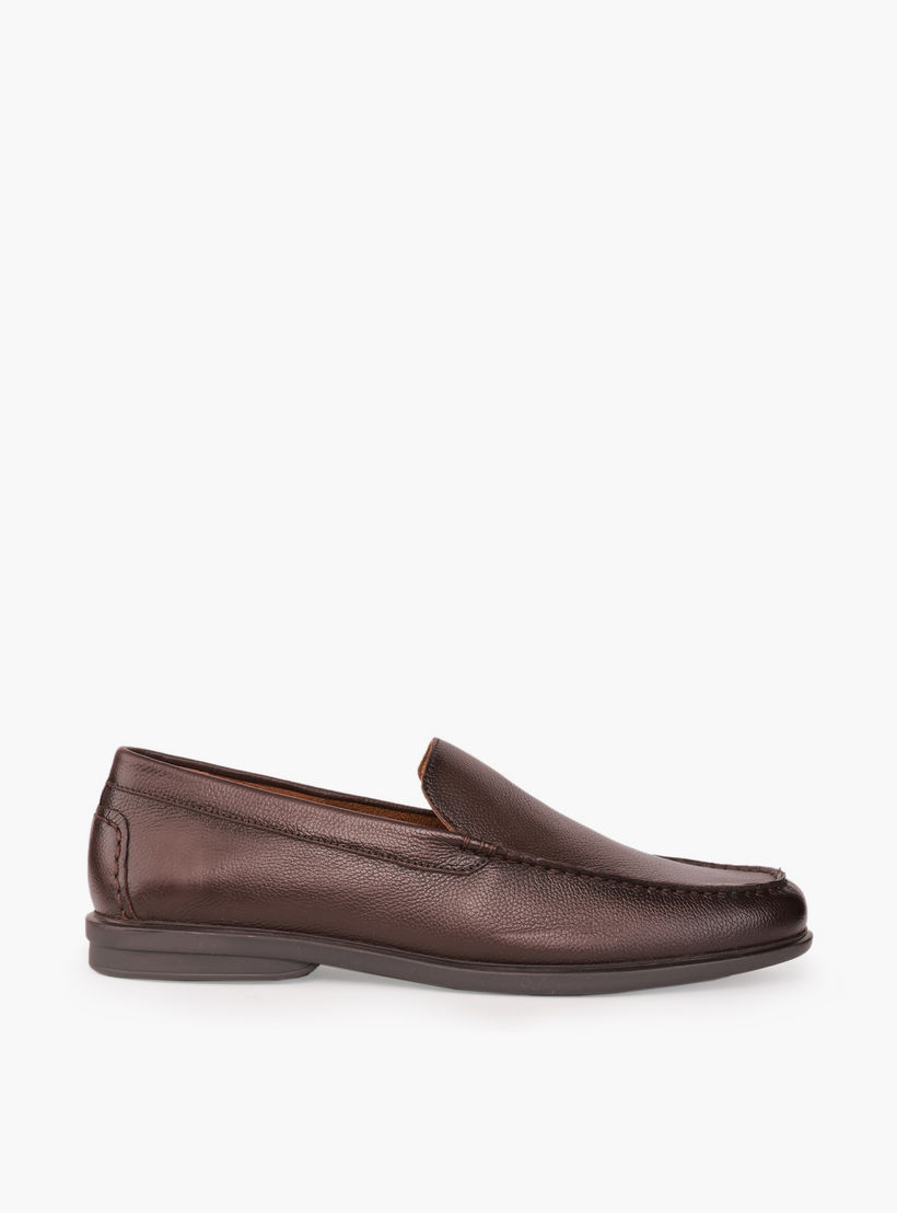 حذاء لوفر جلد سهل الارتداء للرجال إل بي إل من شو إكسبريس-men-shoes-formalshoes-image-3