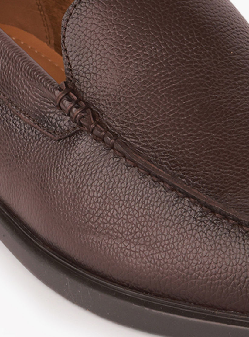 حذاء لوفر جلد سهل الارتداء للرجال إل بي إل من شو إكسبريس-men-shoes-formalshoes-image-4