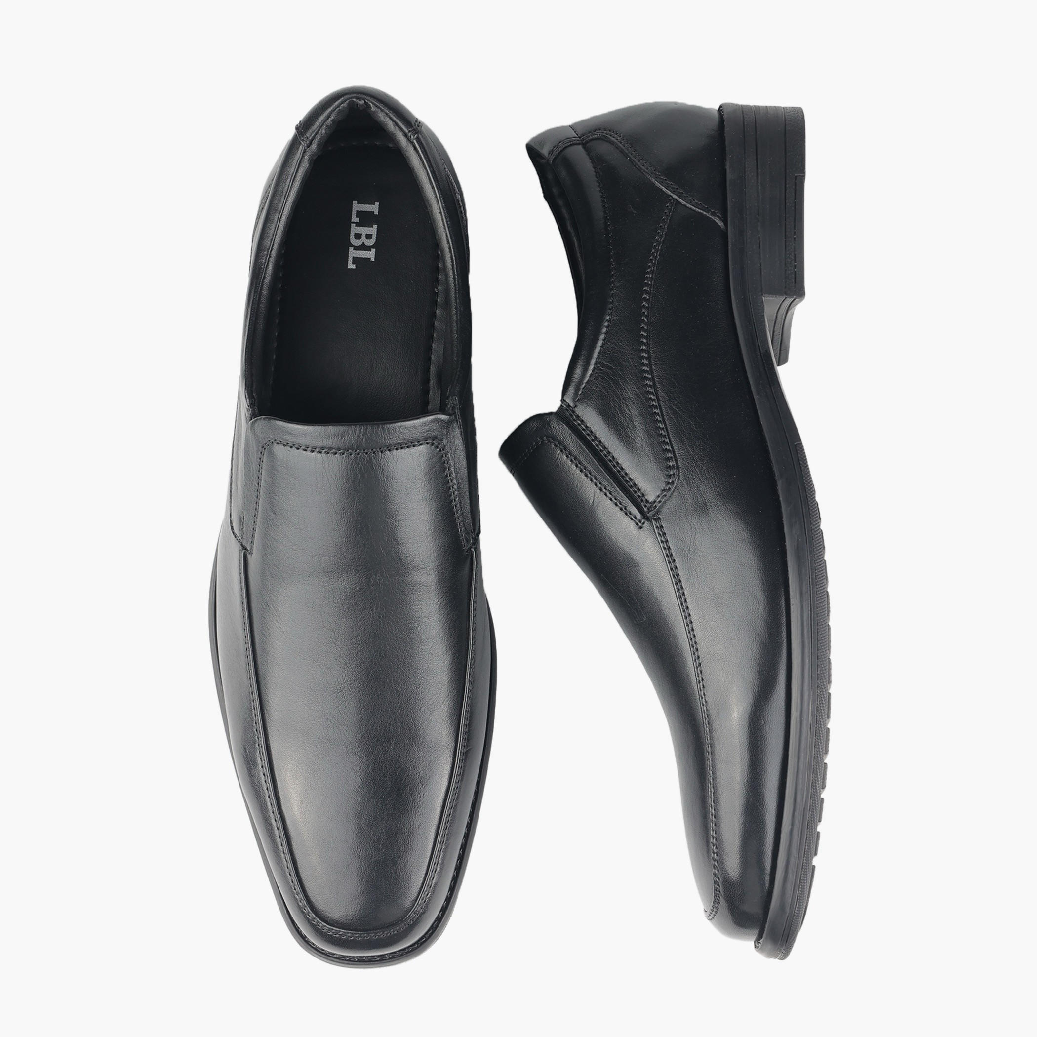LBL by Shoexpress Men Slip-On Leather Loafers-men-shoes-loafersandmoccasins-image-1