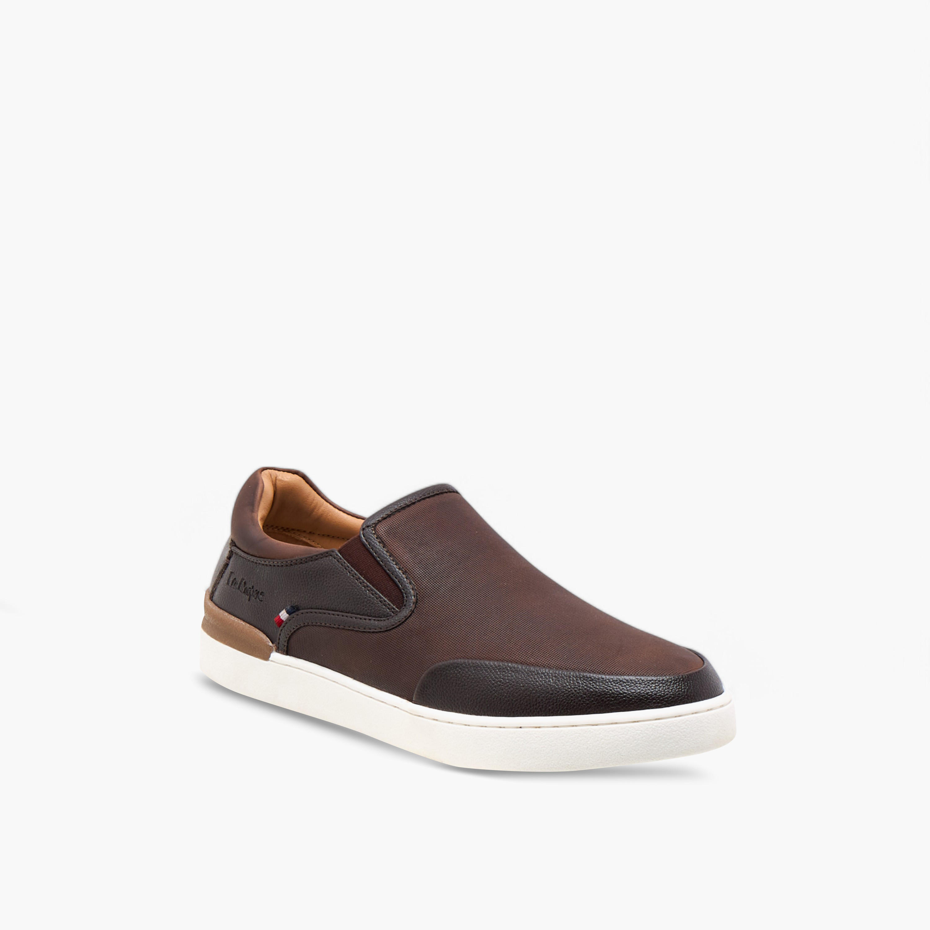 Lee Cooper Men's Logo Detail Slip-On Loafers-men-shoes-loafersandmoccasins-image-2