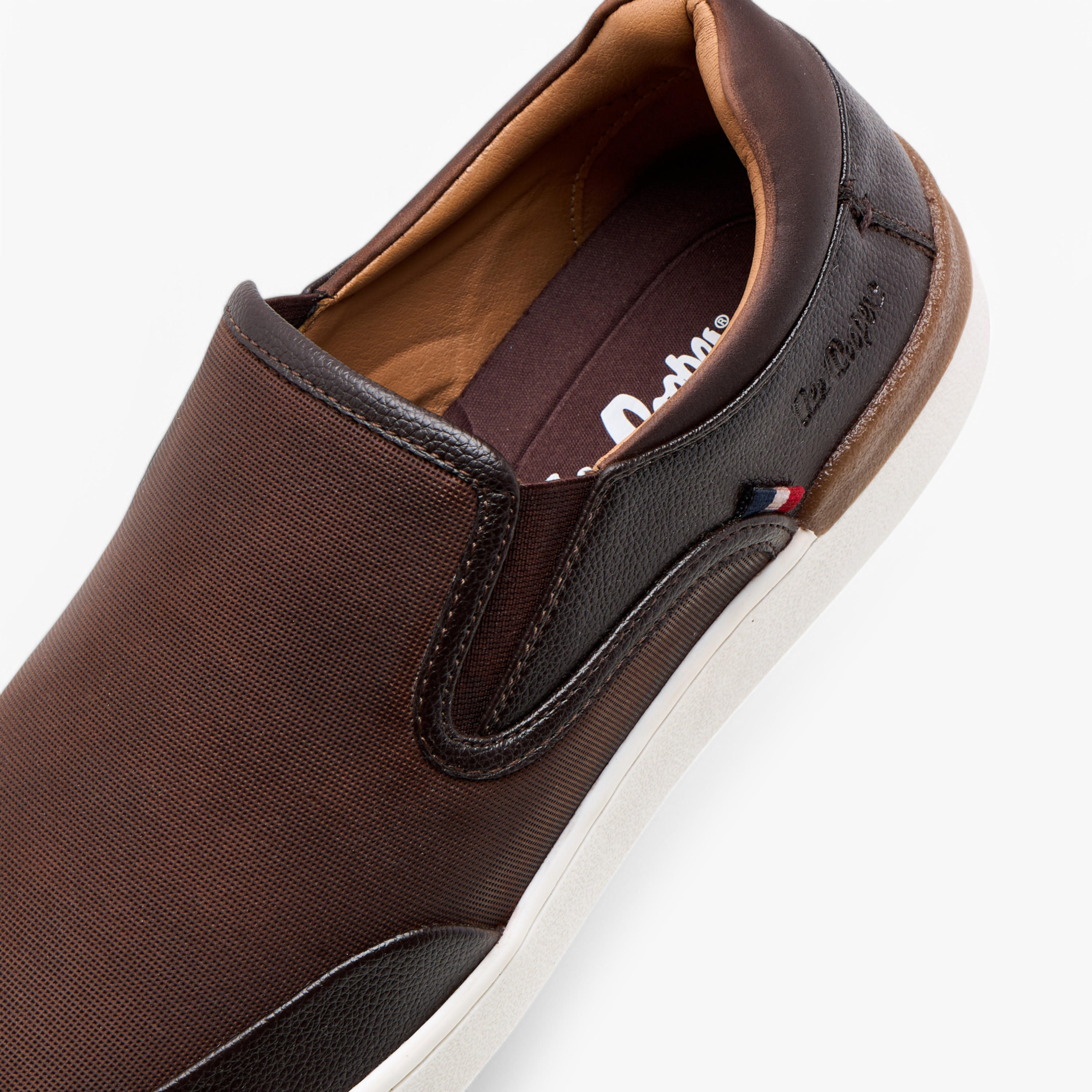 Lee Cooper Men's Logo Detail Slip-On Loafers-men-shoes-loafersandmoccasins-image-4