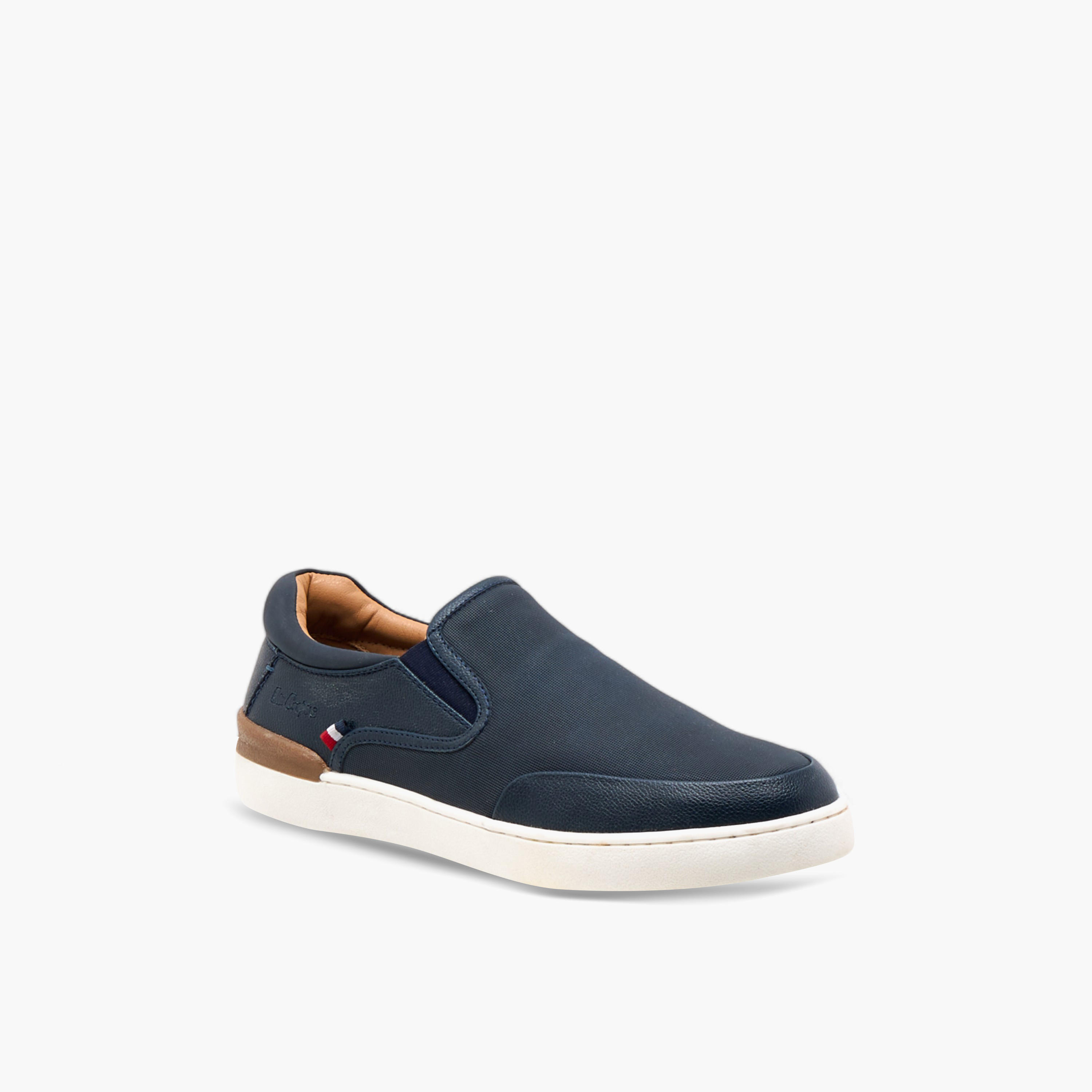 Lee Cooper Men's Logo Detail Slip-On Loafers-men-shoes-loafersandmoccasins-image-2