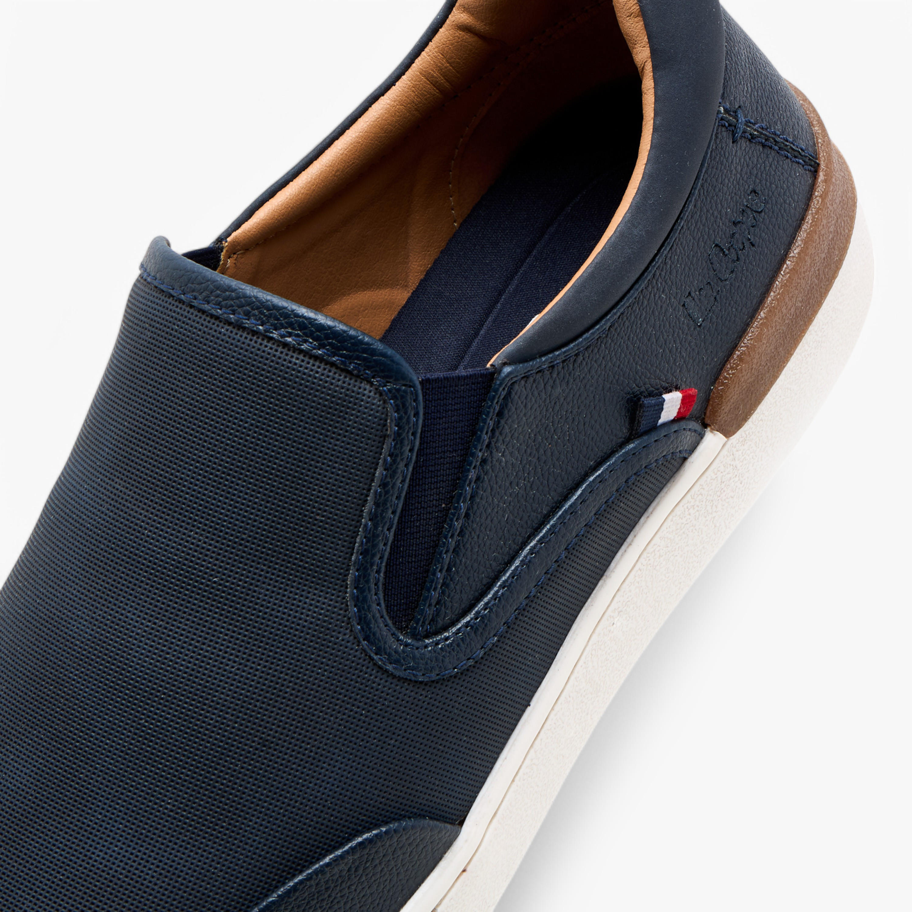 Lee Cooper Men's Logo Detail Slip-On Loafers-men-shoes-loafersandmoccasins-image-4