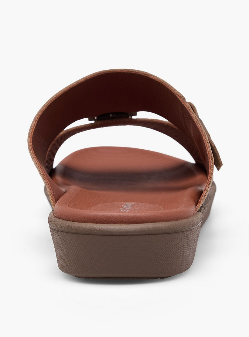 صندل عربي جلد بارز الملمس للرجال من لي كونفورت-men-shoes-sandals-image-5