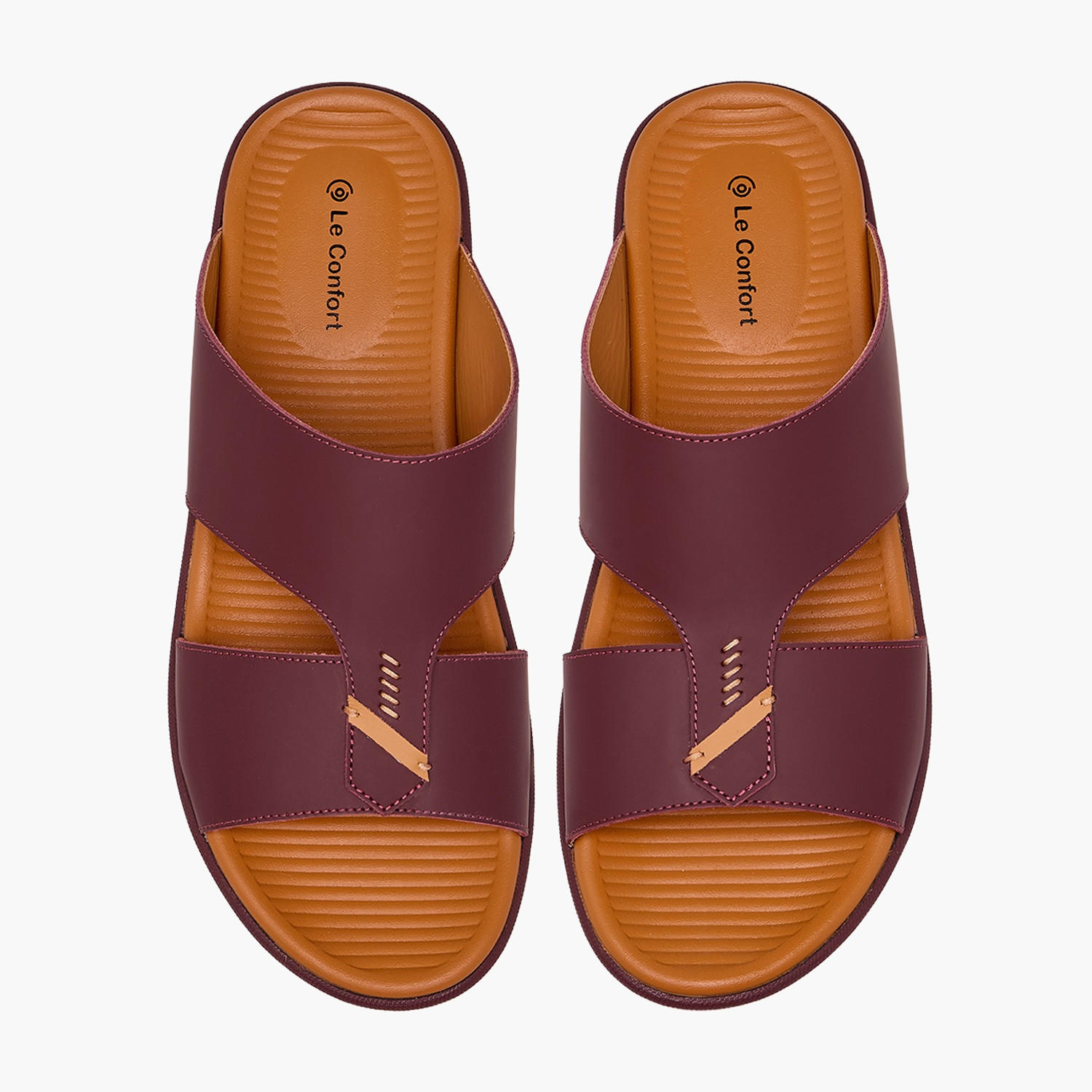 Le Confort Men Solid Leather Arabic Sandals-men-shoes-sandals-image-1