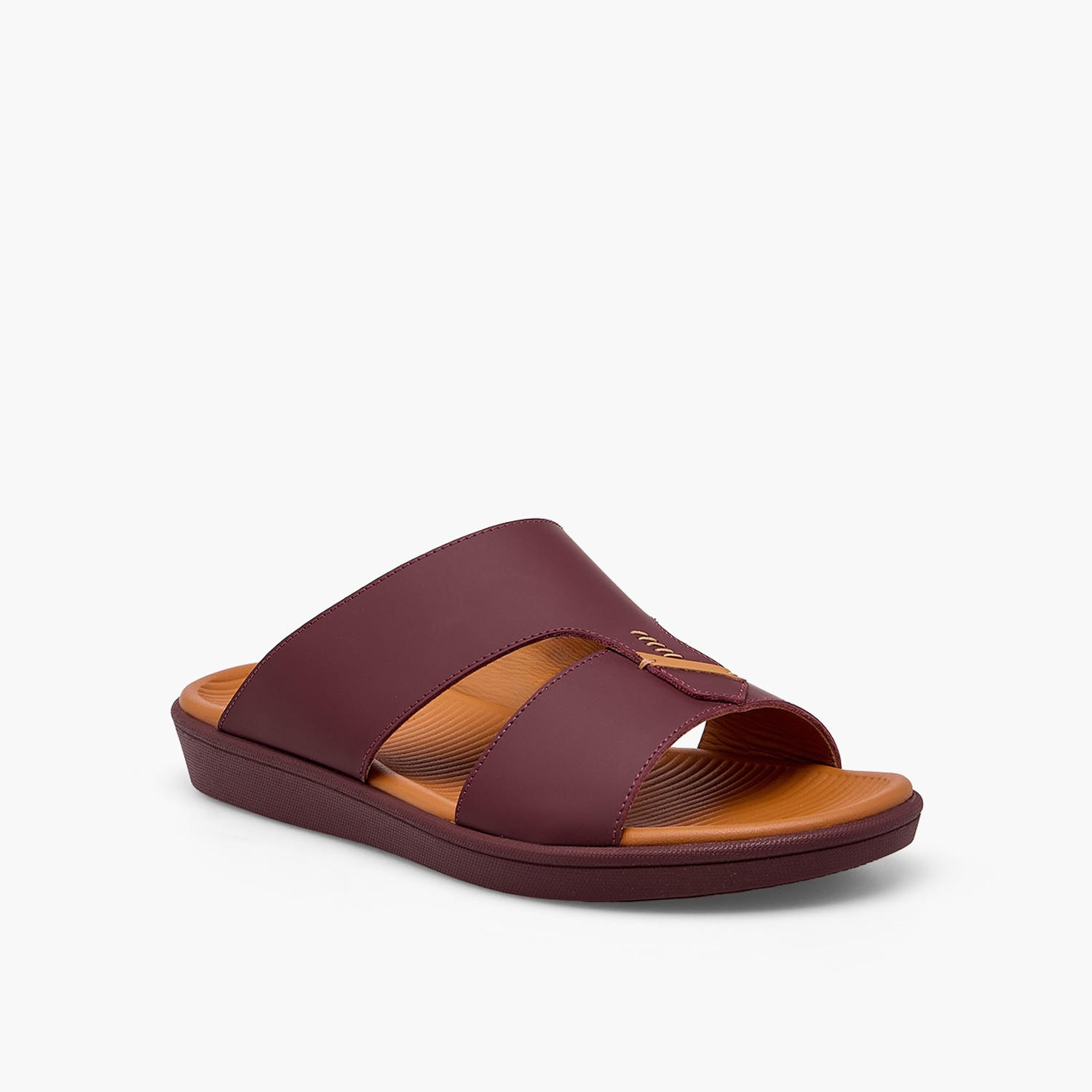 Le Confort Men Solid Leather Arabic Sandals-men-shoes-sandals-image-2