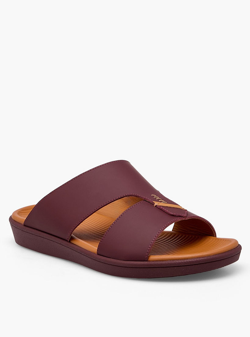 Le Confort Men Solid Leather Arabic Sandals-men-shoes-sandals-image-2