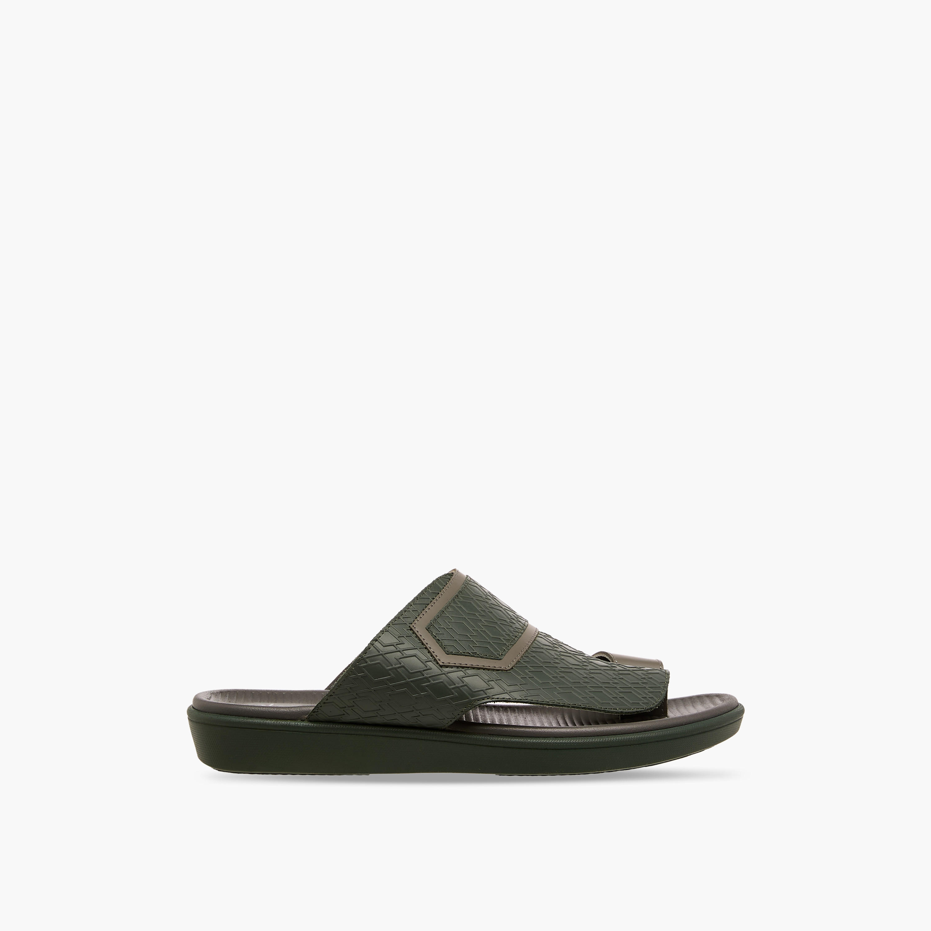 صندل عربي جلد بحلقة إصبع للرجال من الواحة-men-shoes-sandals-image-3
