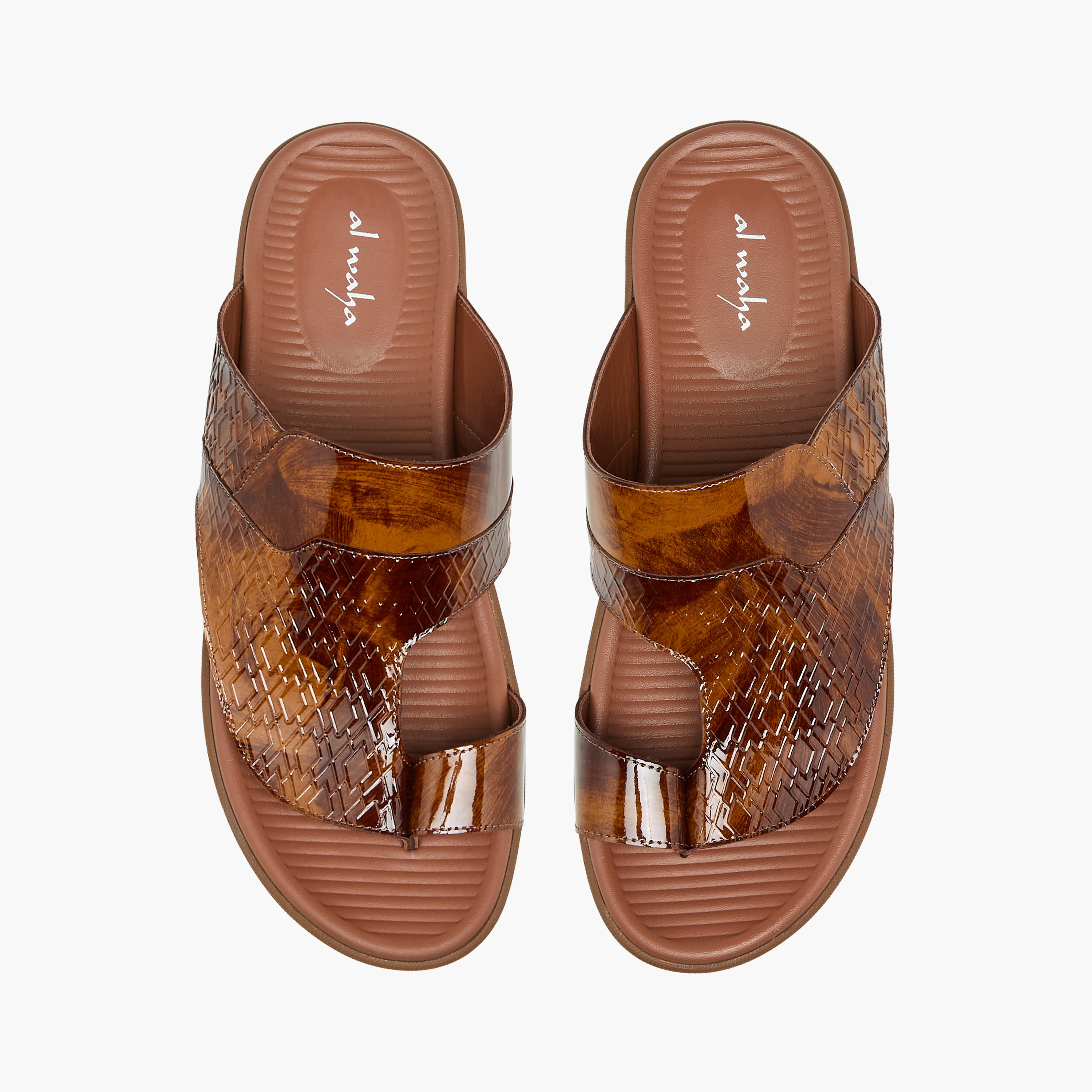 صندل عربي بحلقة إصبع للرجال من الواحة-men-shoes-sandals-image-1