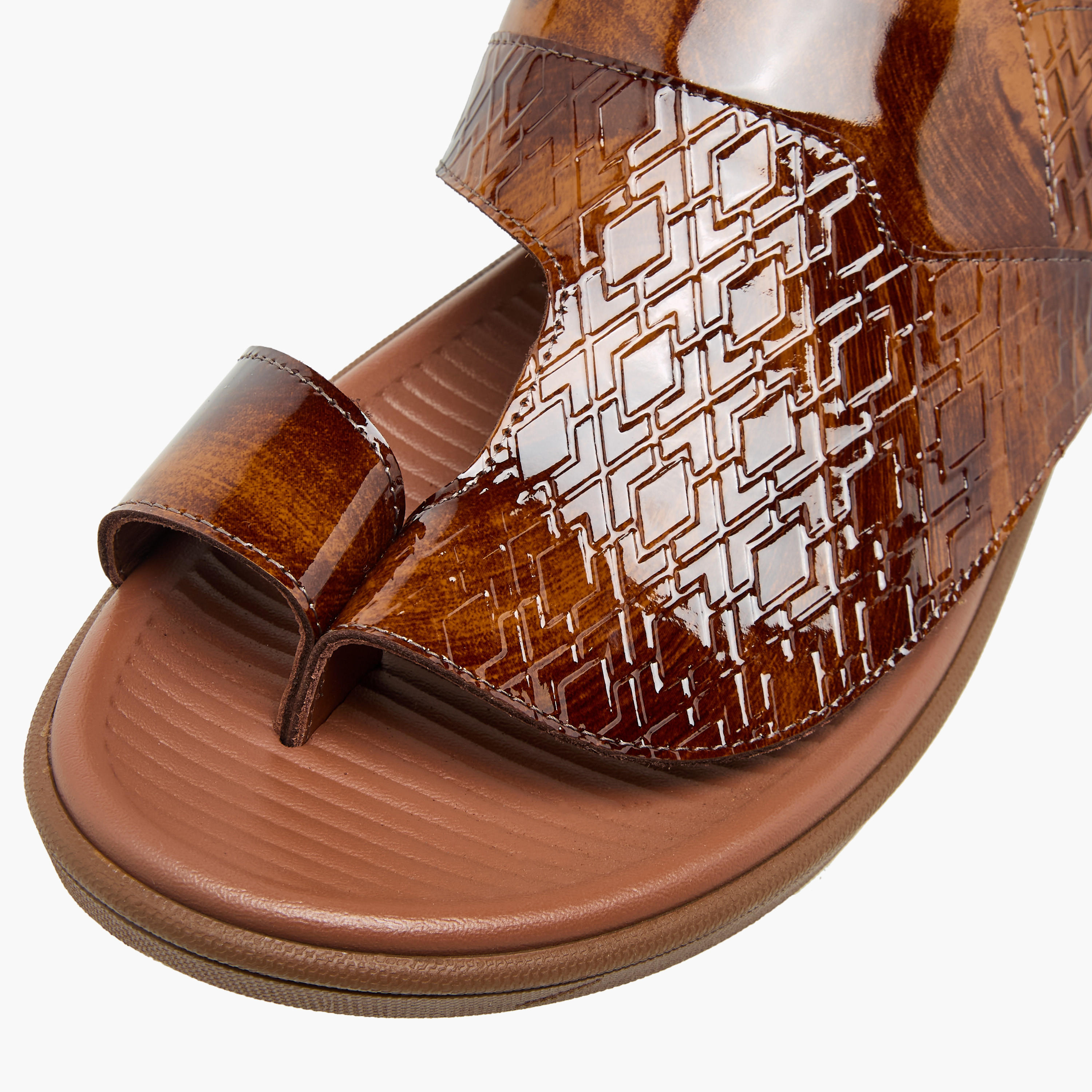 صندل عربي بحلقة إصبع للرجال من الواحة-men-shoes-sandals-image-4