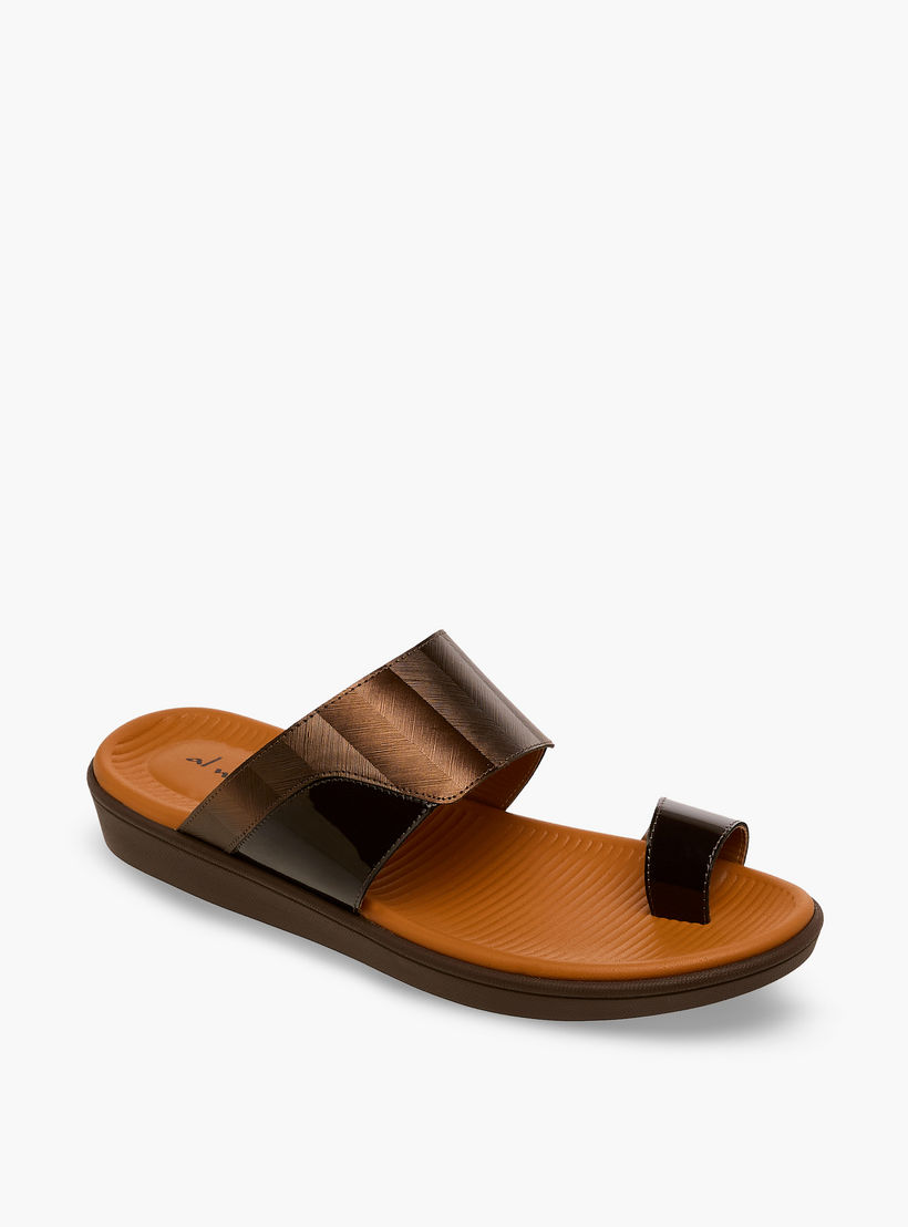 Al Waha Men Leather Arabic Sandals-men-shoes-sandals-image-2