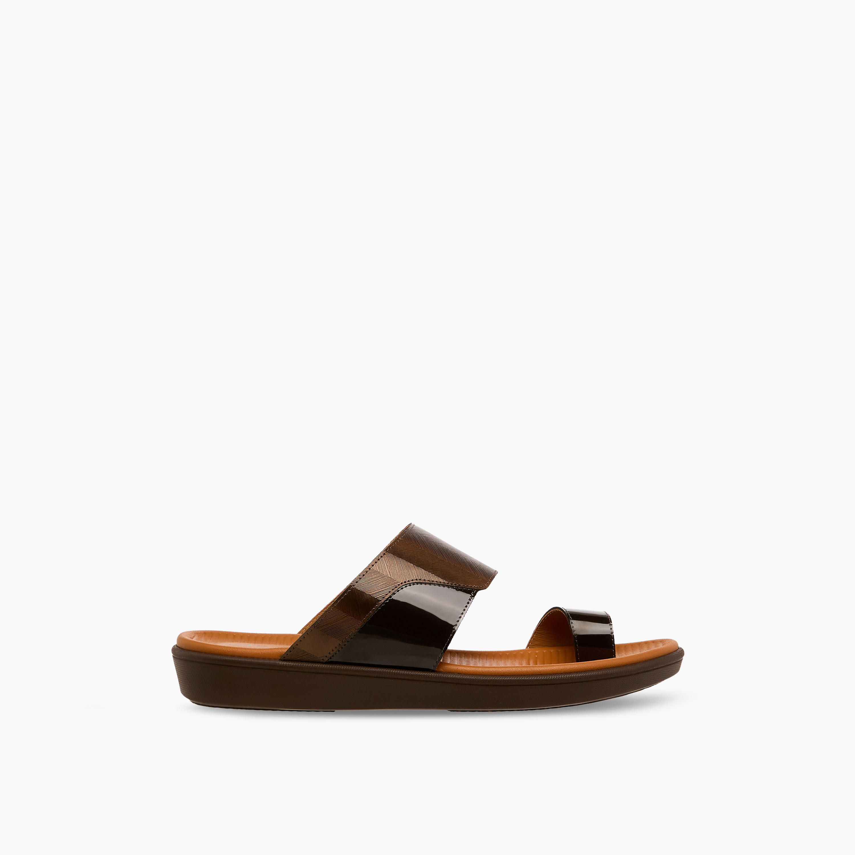 Al Waha Men Leather Arabic Sandals-men-shoes-sandals-image-3