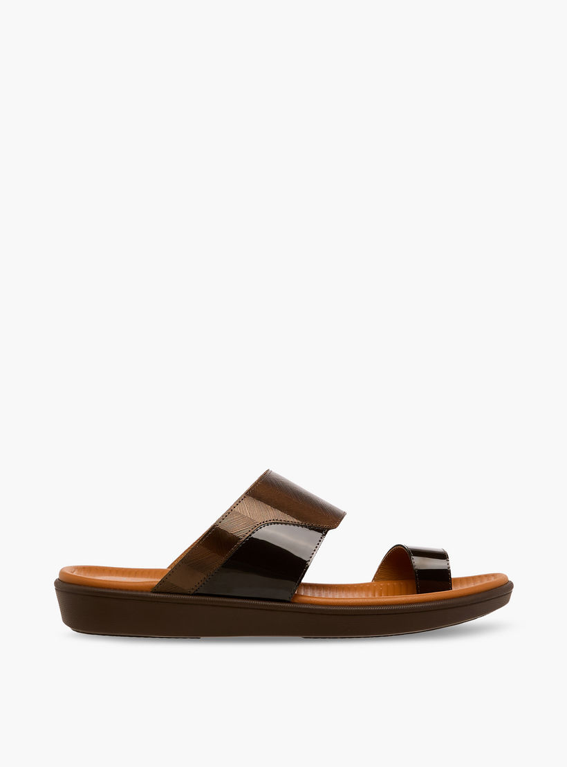 Al Waha Men Leather Arabic Sandals-men-shoes-sandals-image-3