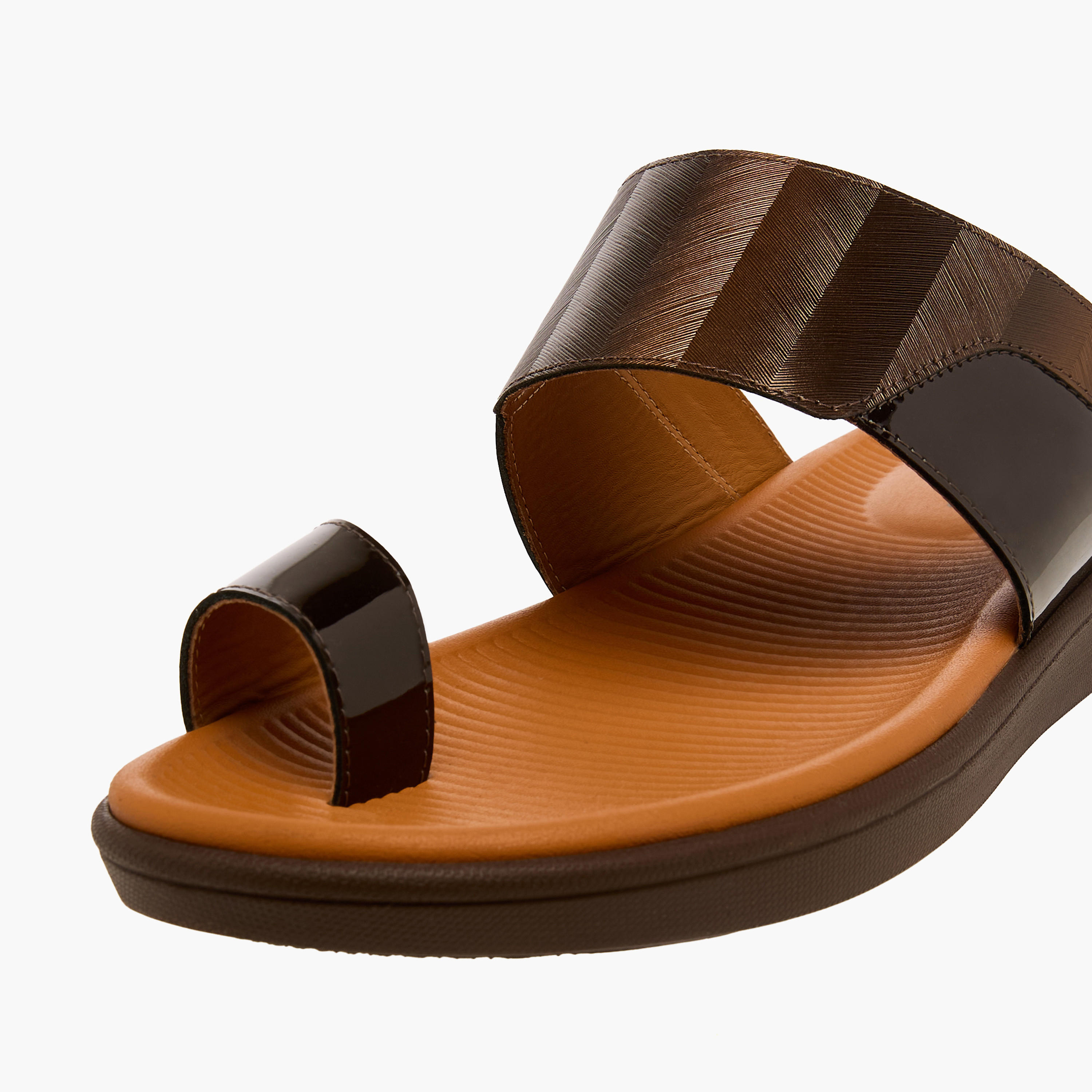 Al Waha Men Leather Arabic Sandals-men-shoes-sandals-image-4